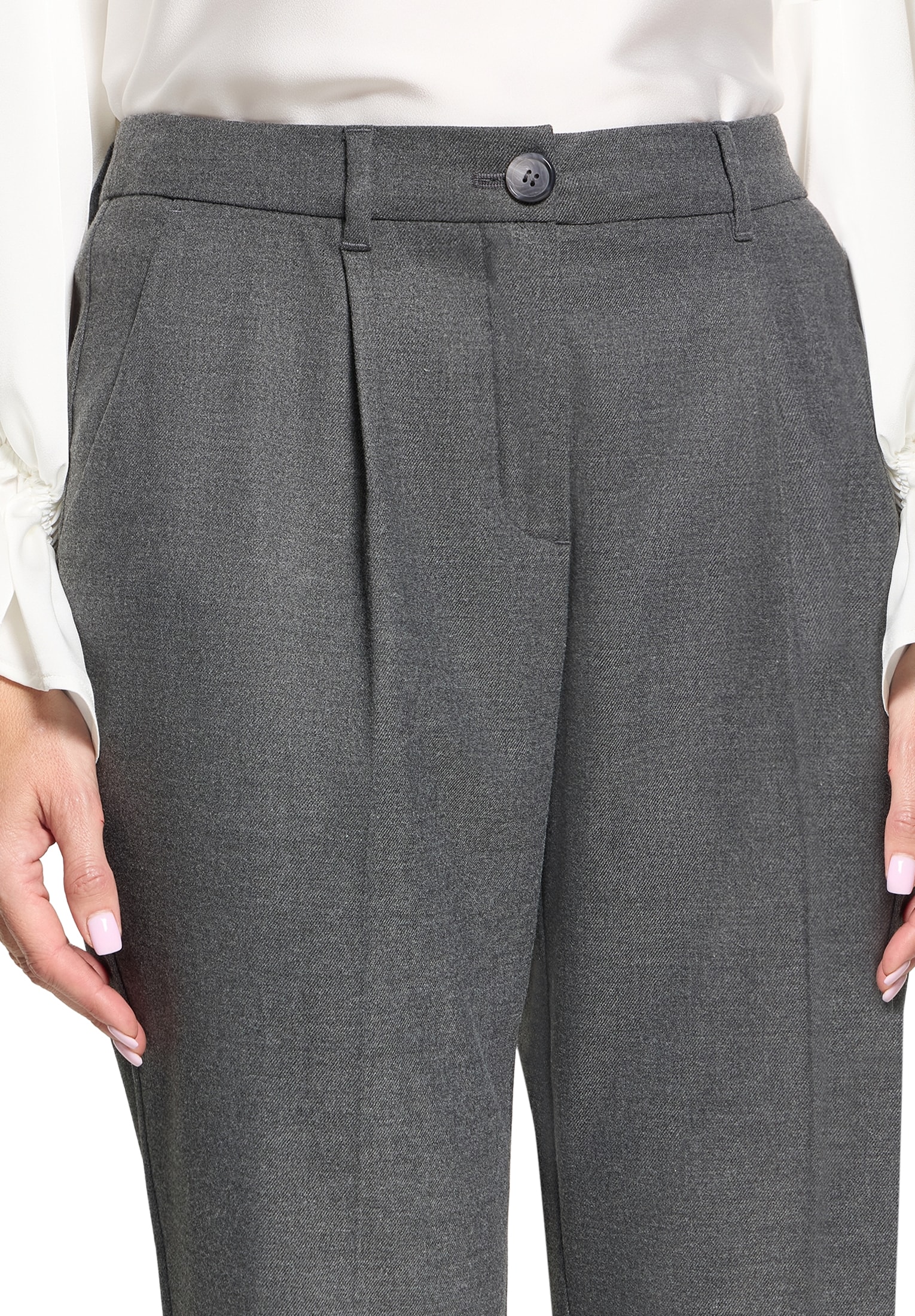 Betty Barclay Stoffhose »Damen Casual-Hose mit Bügelfalte«