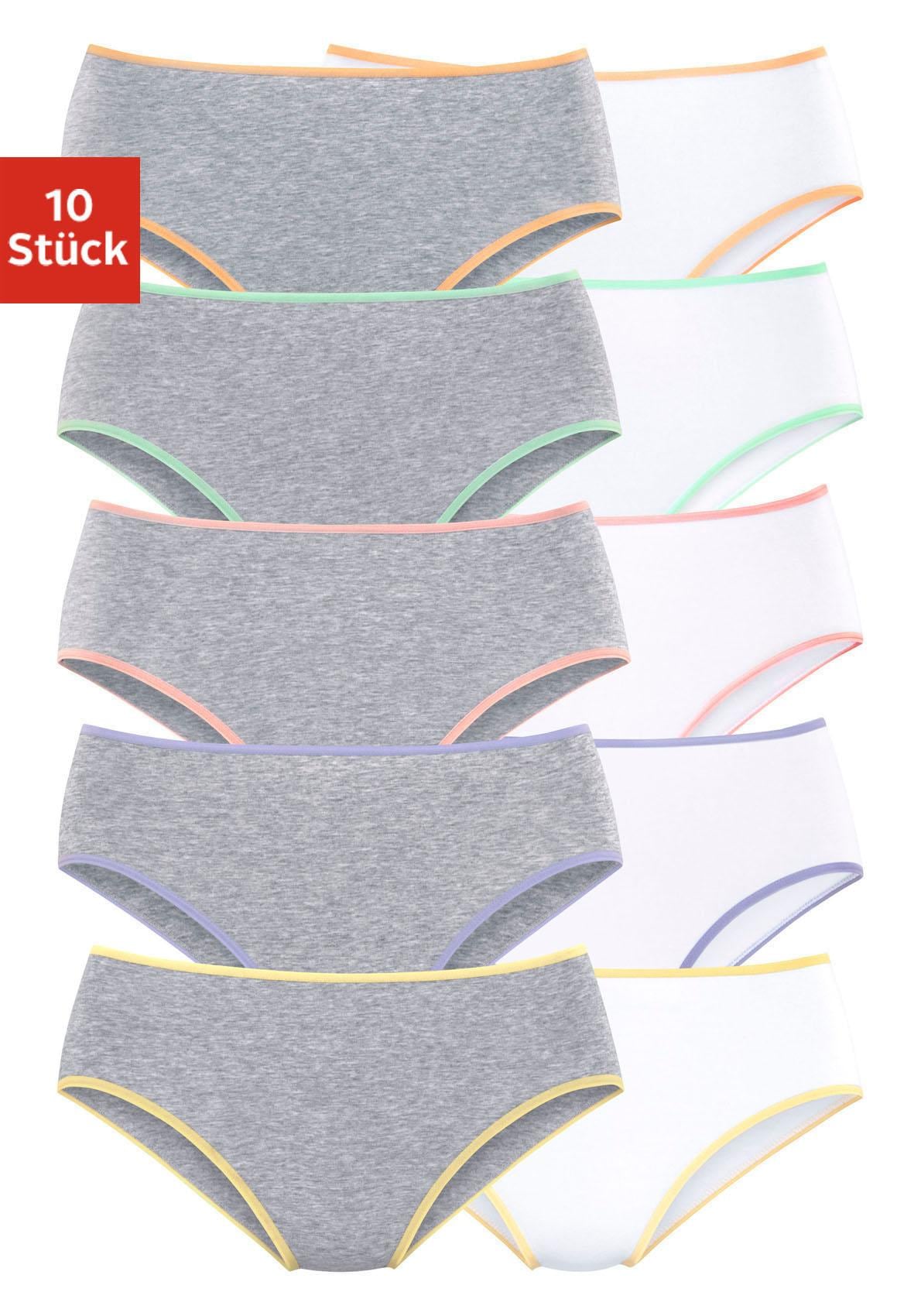 petite fleur by Lascana 10er-Pack, aus elastischer Baumwolle