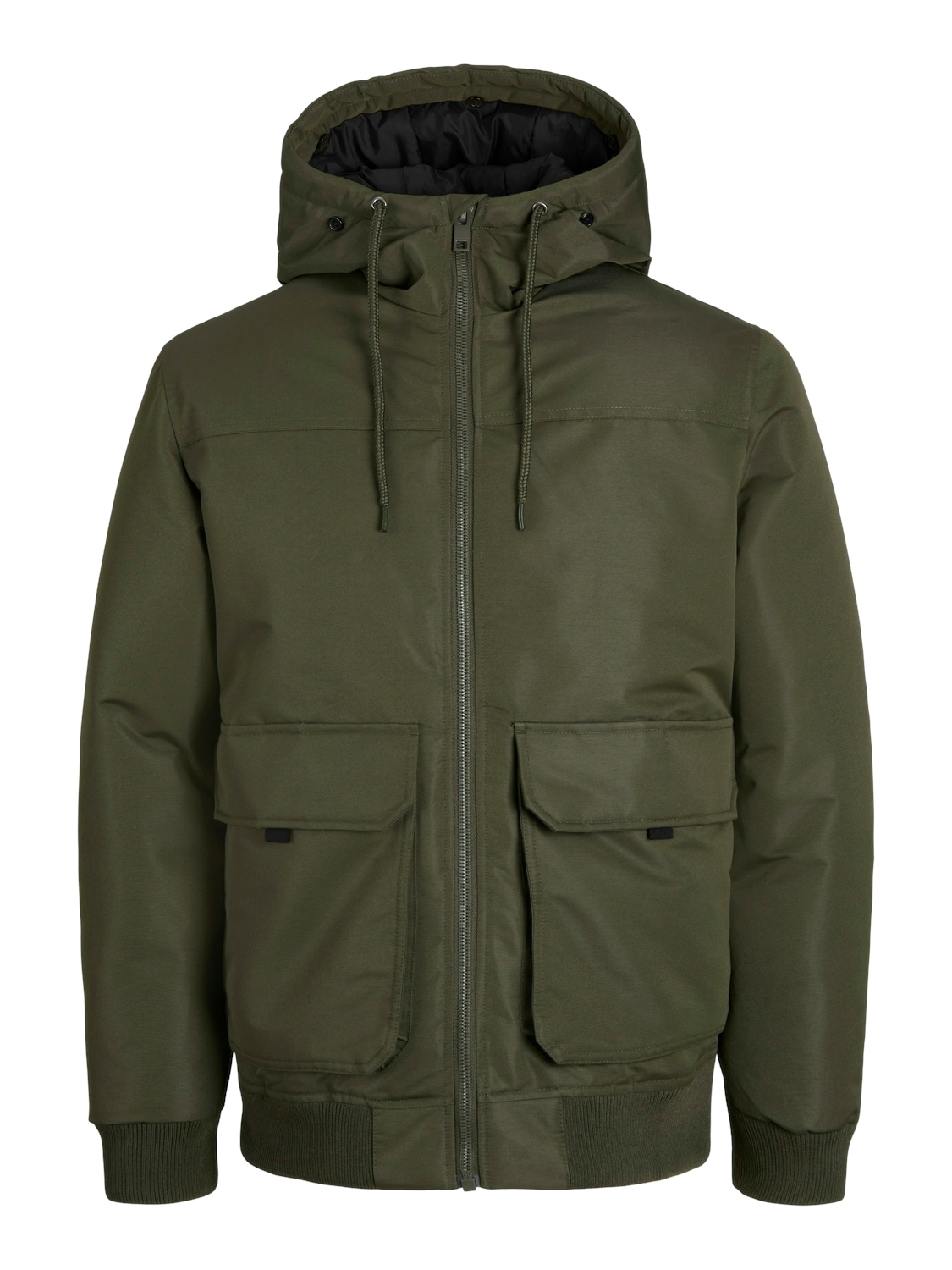 Jack & Jones Bomberjacke "JJCONSTRUCT BOMBER", mit Kapuze