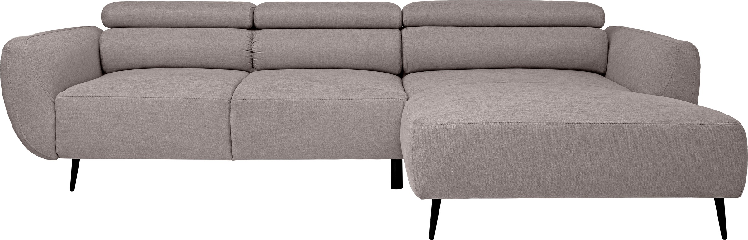 WERK2 Ecksofa "Alisson, mit elektrischer Sitztiefenverstellung, L-Form, Bre günstig online kaufen