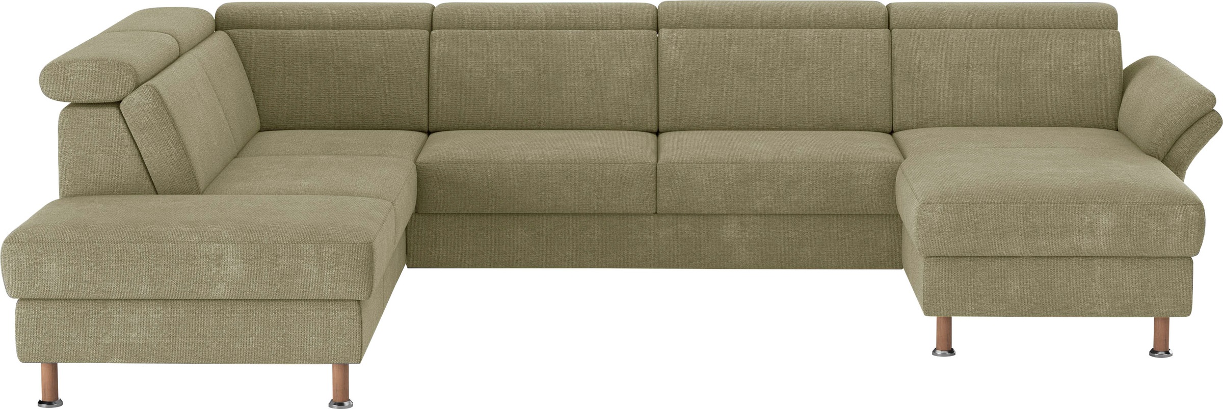 Home affaire Wohnlandschaft "Calypso U-Form" wahlweise mit motorischer Rela günstig online kaufen