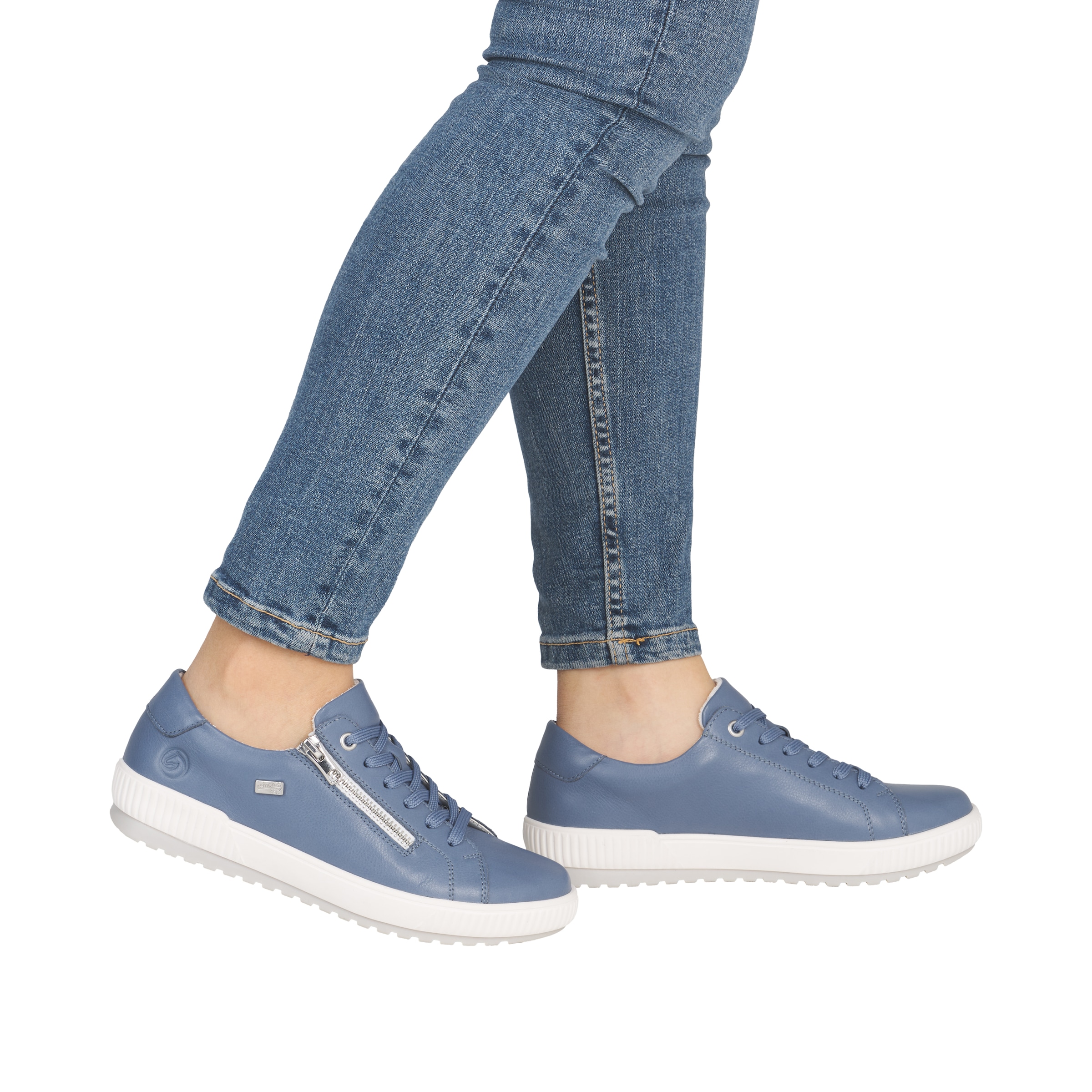 Remonte Sneaker  Freizeitschuh, Halbschuh mit seitlichem Reißverschluss und TEX-Membran