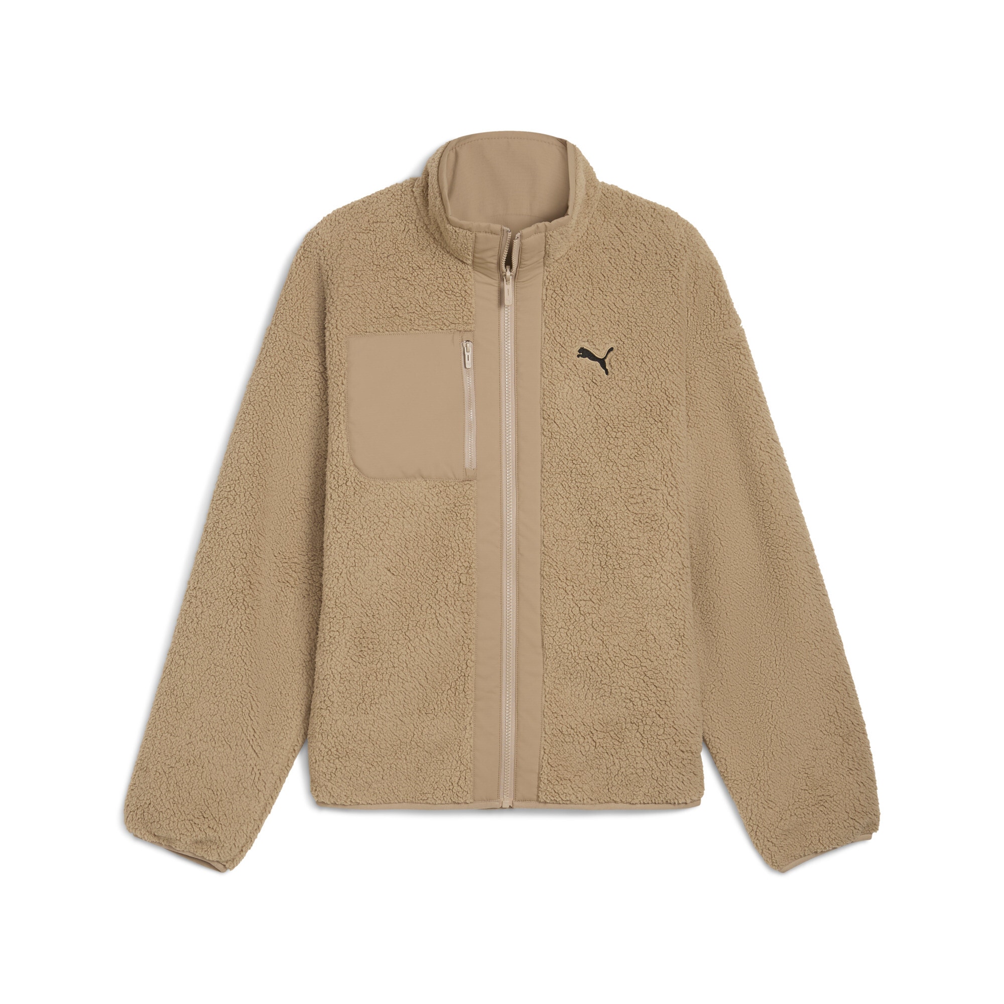 PUMA Winterjacke "REVERSIBLE HYBRID SHERPA JACKET" mit Kapuze Wendefunktion günstig online kaufen