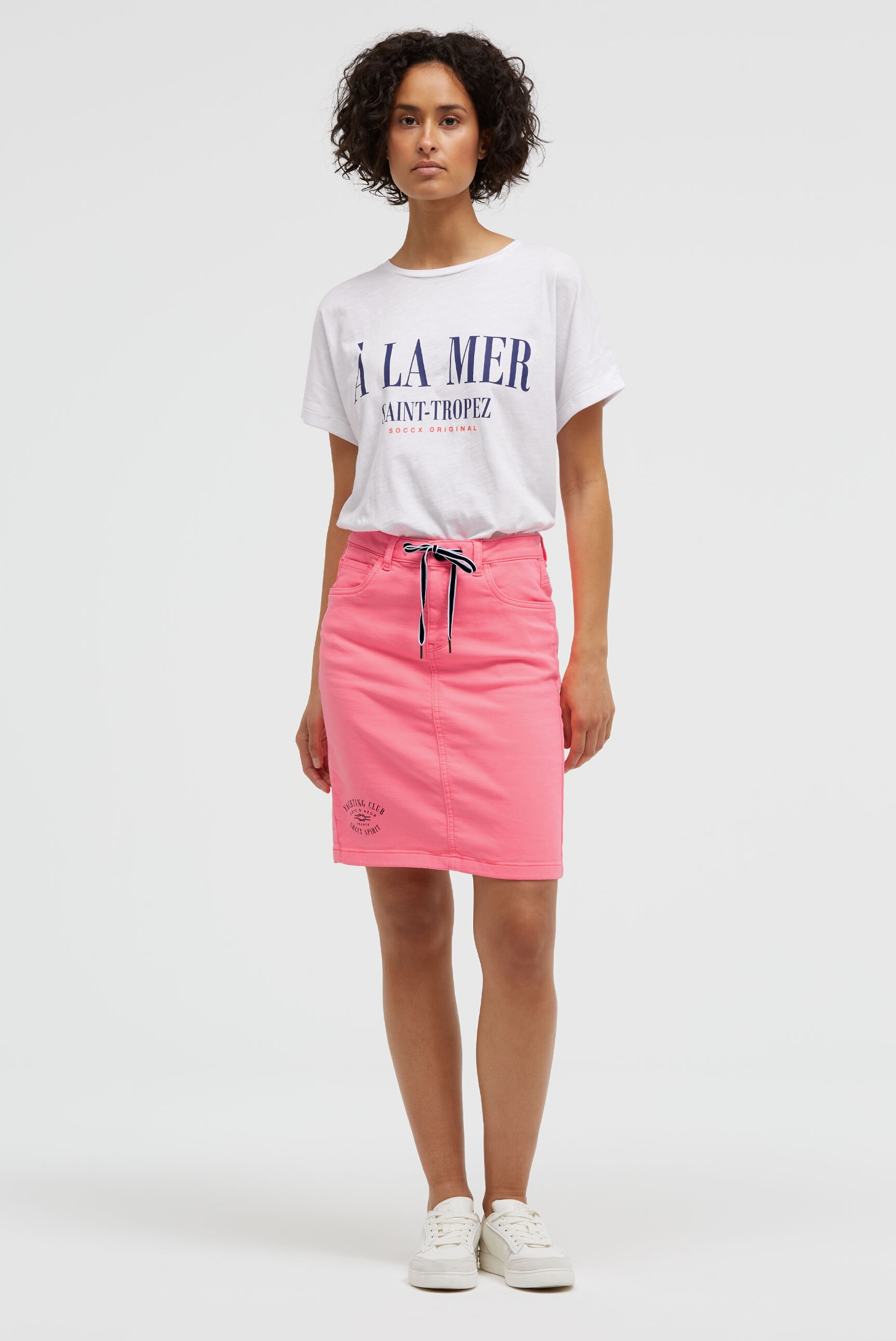 Thumbnail - SOCCX Jeansrock mit Baumwolle