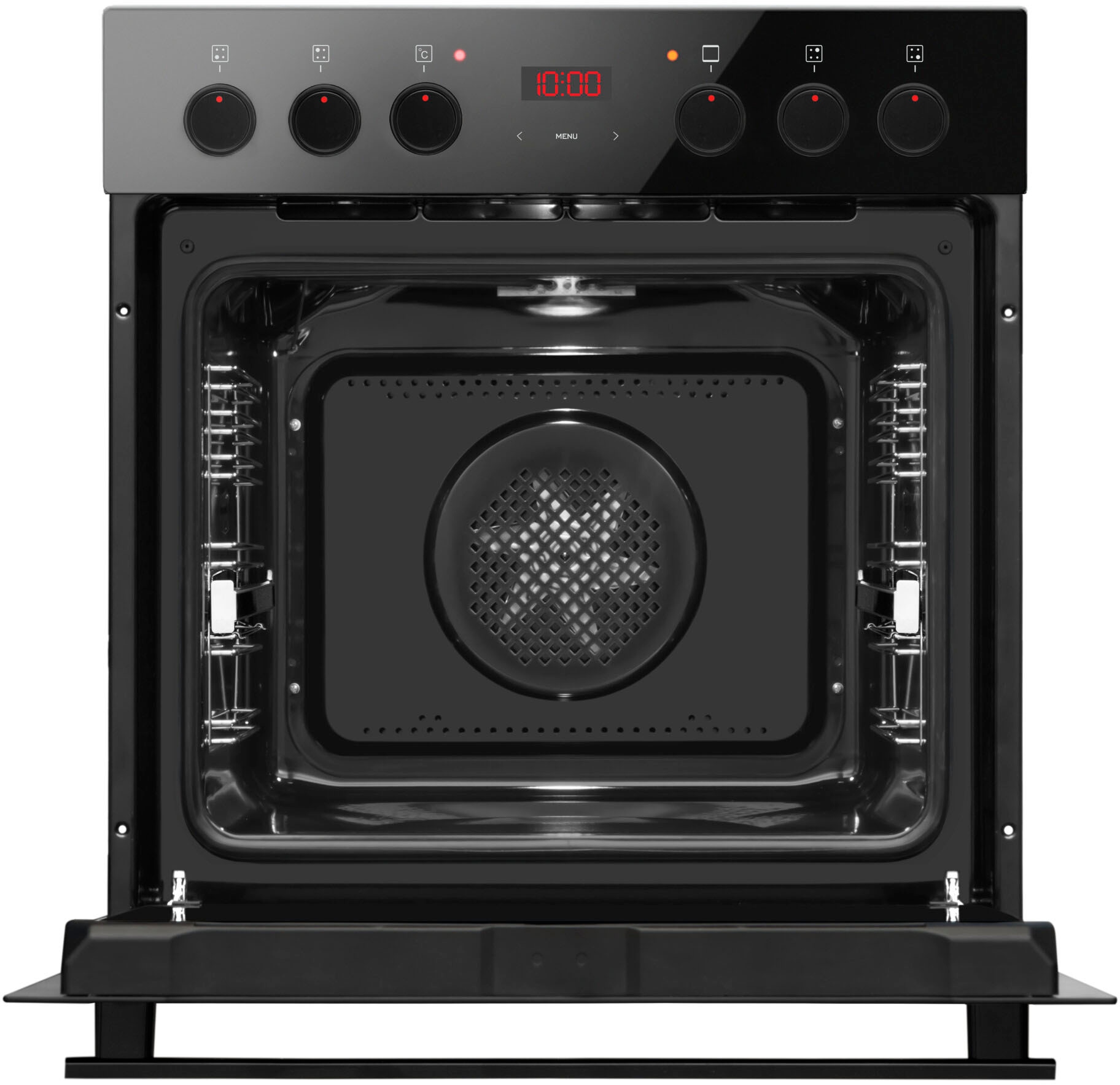 Amica Elektro-Herd-Set Fusion Design »EHCX 933 200 S«, mit 1-fach-Teleskopauszug, Steam Clean, (Set, 1 St.)