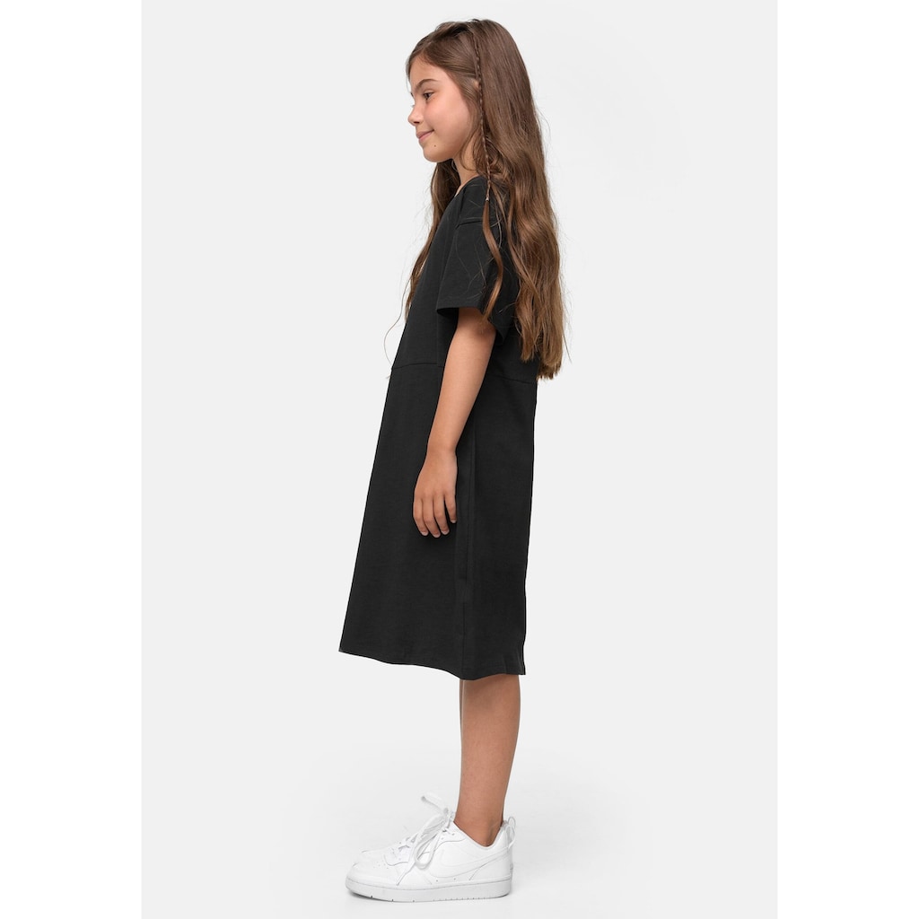 URBAN CLASSICS Shirtkleid »Urban Classics Damen Girls Organic Oversized Tee Dress«, (1 tlg.)