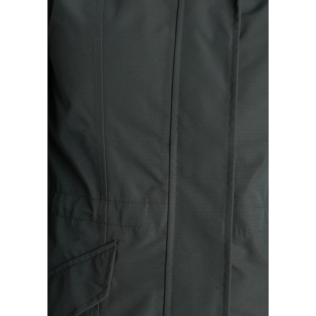 Polarino Outdoorjacke, mit Kapuze