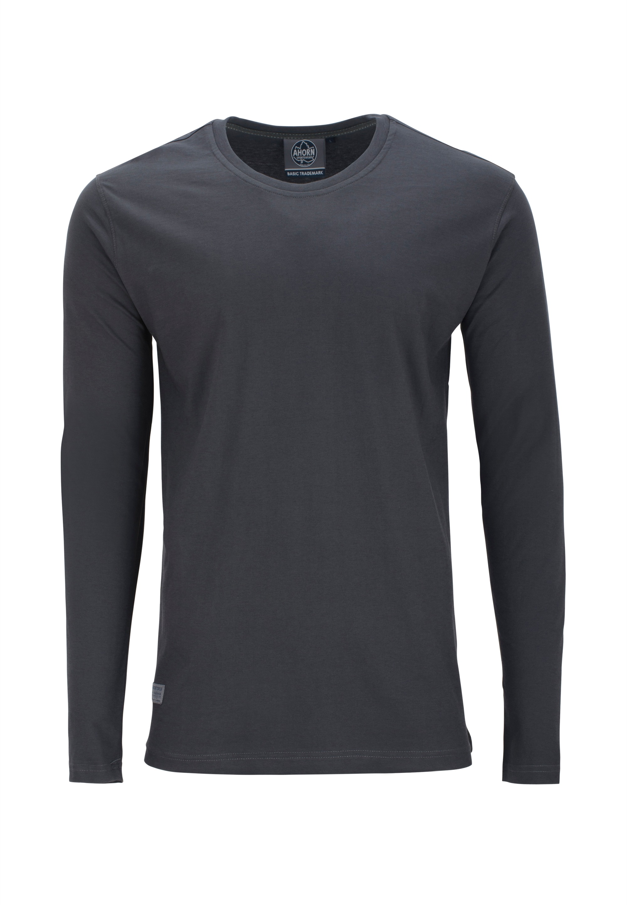 AHORN SPORTSWEAR Langarmshirt, mit Rundhalsausschnitt