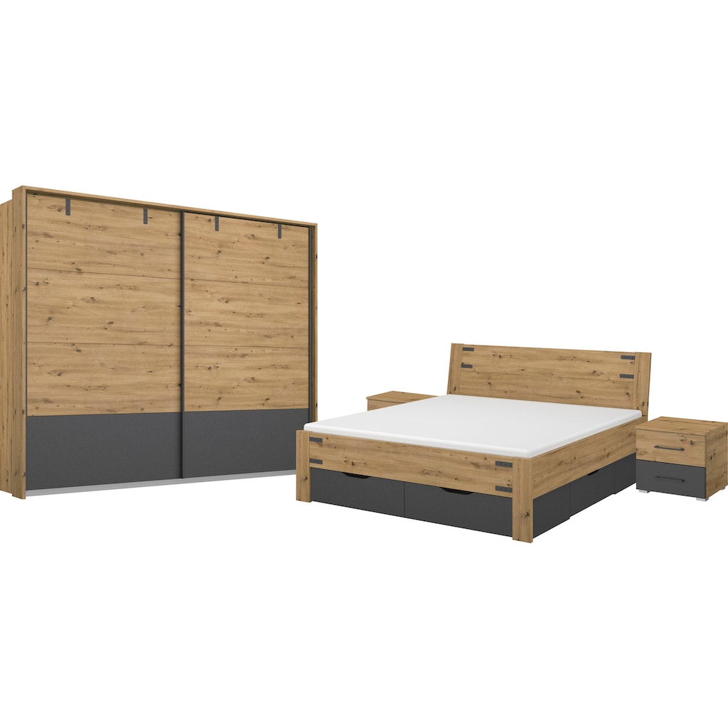 rauch Schlafzimmer-Set »Birmingham«, (5 St.)