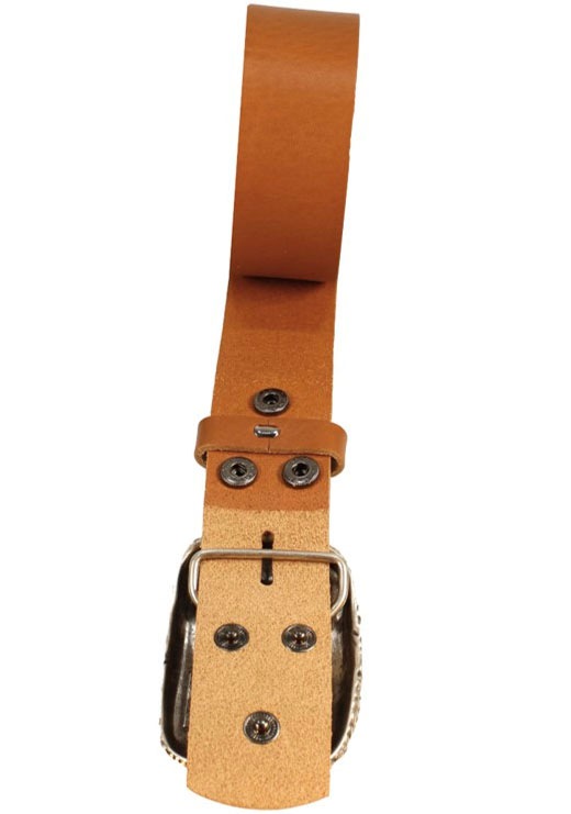 Rettungsring Gürtel Ledergürtel mit austauschbarer Schließe "Strahl Noppen günstig online kaufen