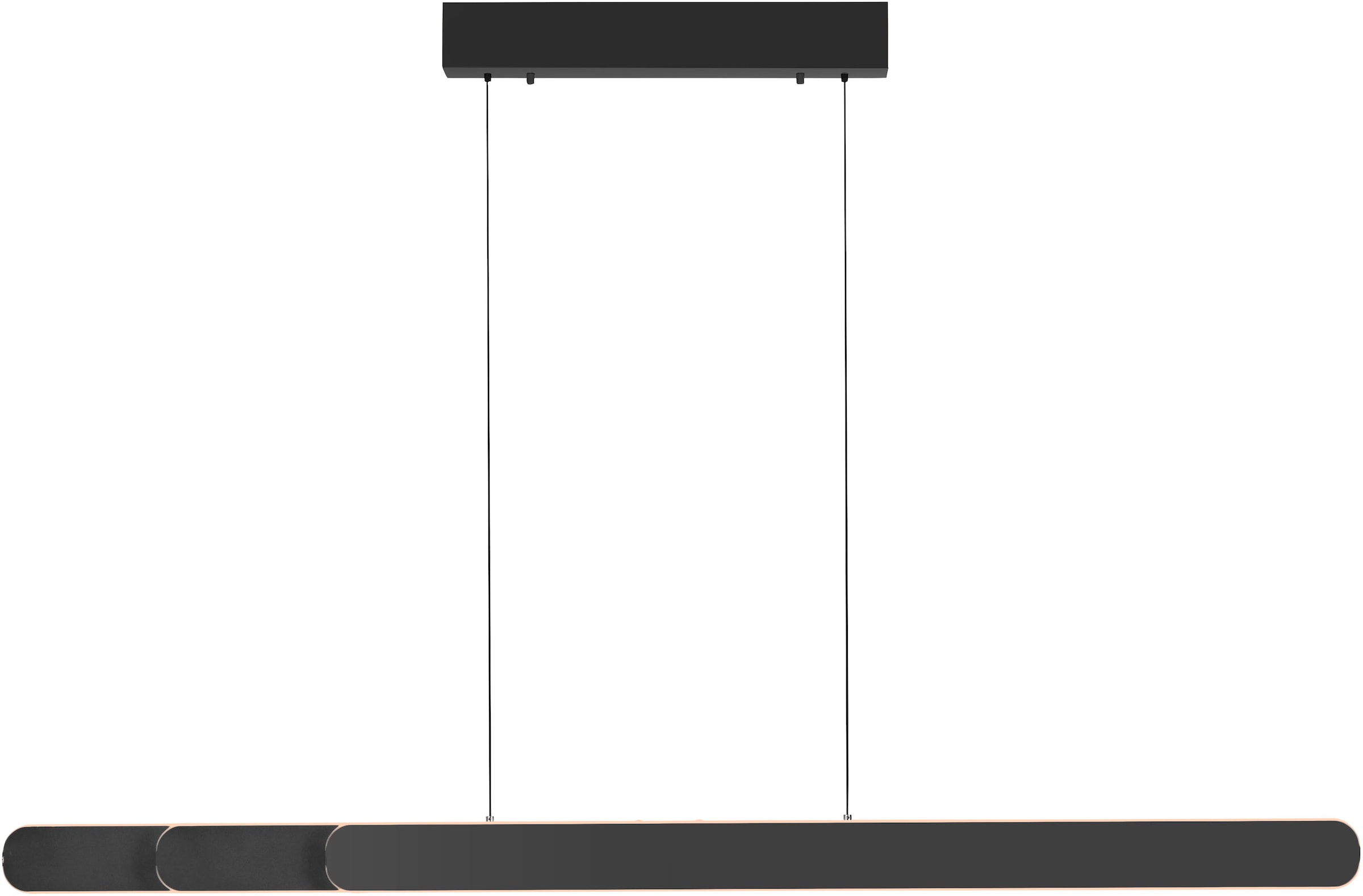 LED Pendelleuchte "ADRIANA ROUND", 2, H: 60cm, 1 Stk.schwarz, SCHÖNER WOHNEN-KOLLEKTION, Leuchten, SCHÖNER WOHNEN Kollektion, Touchdimmer,