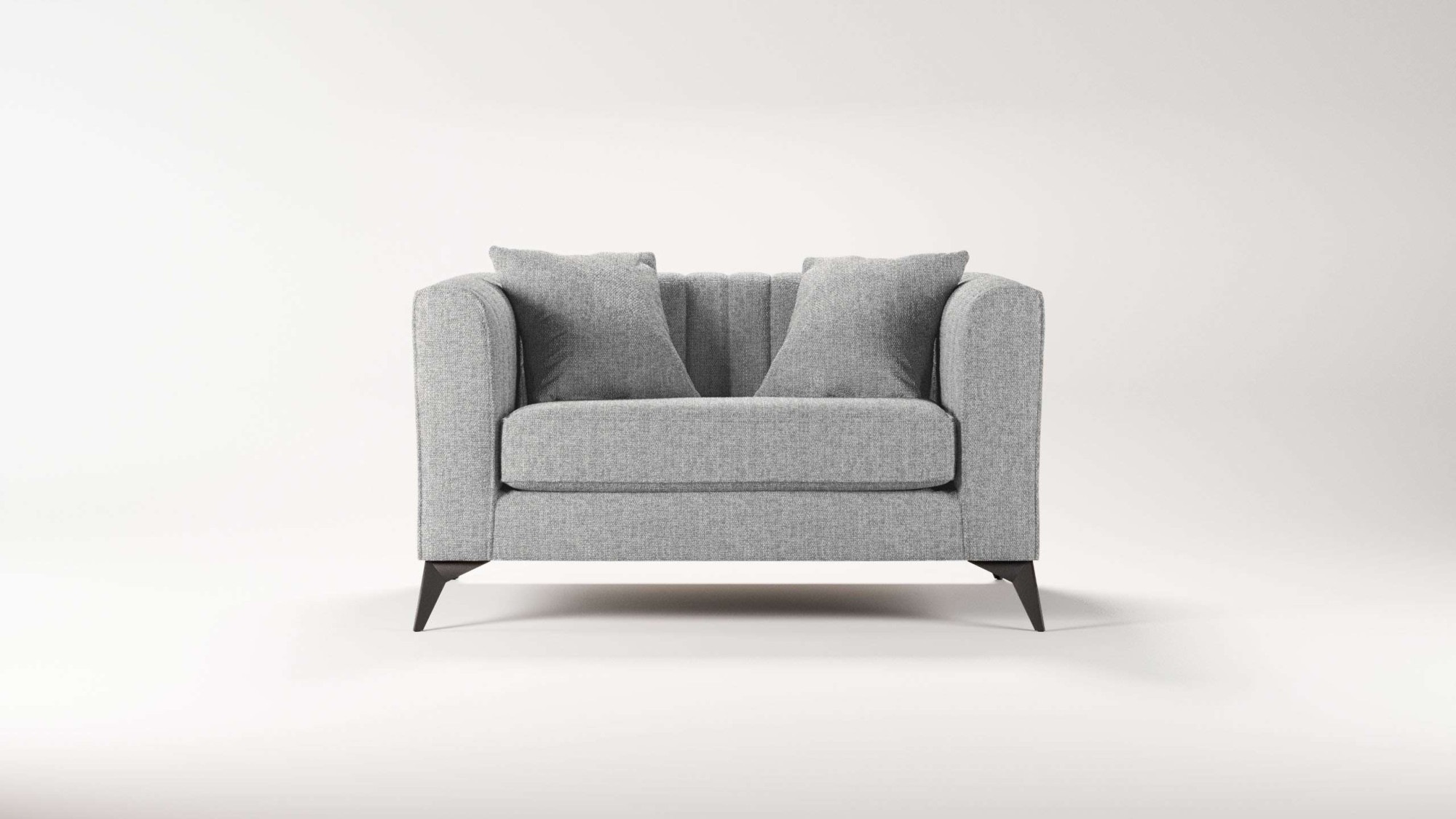 Places of Style Loveseat "MATTHEW Loungesessel, Maße B/T/H: 130/86/74 cm", günstig online kaufen