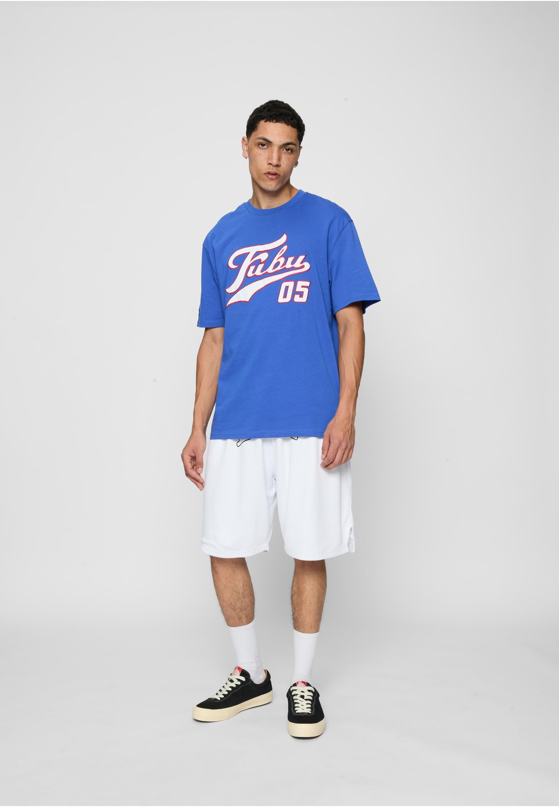 Fubu T-Shirt »Fubu FBMQ12111BLU Fubu Varsity T-Shirt« 1 Stk. tlg.