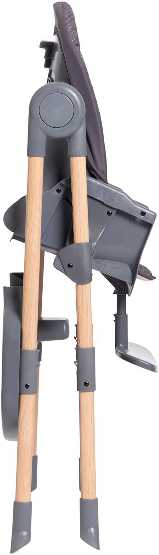 Chicco Hochstuhl »Polly Essential Coal«, mit Essbrett
