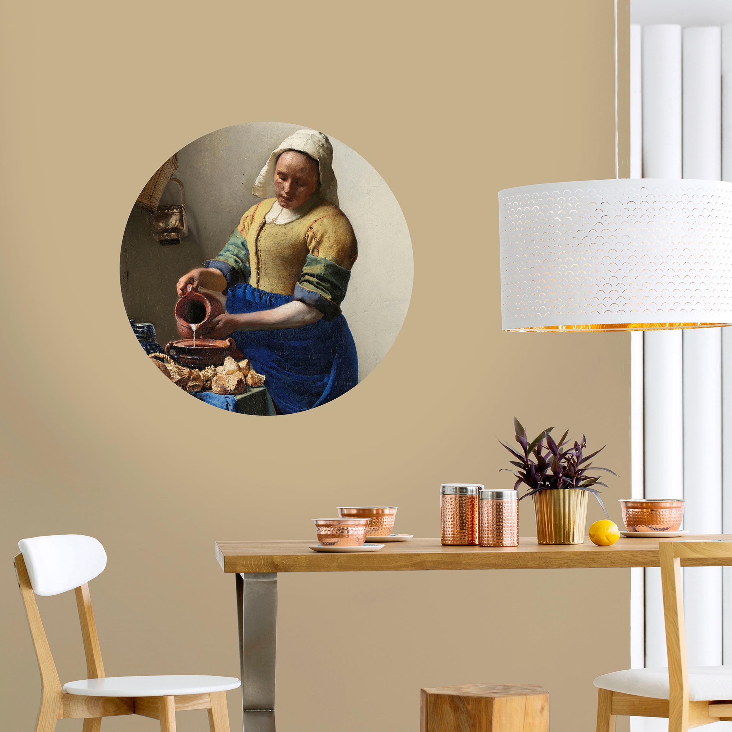Art for the home Wandtattoo "Milchmädchen Vermeer" günstig online kaufen