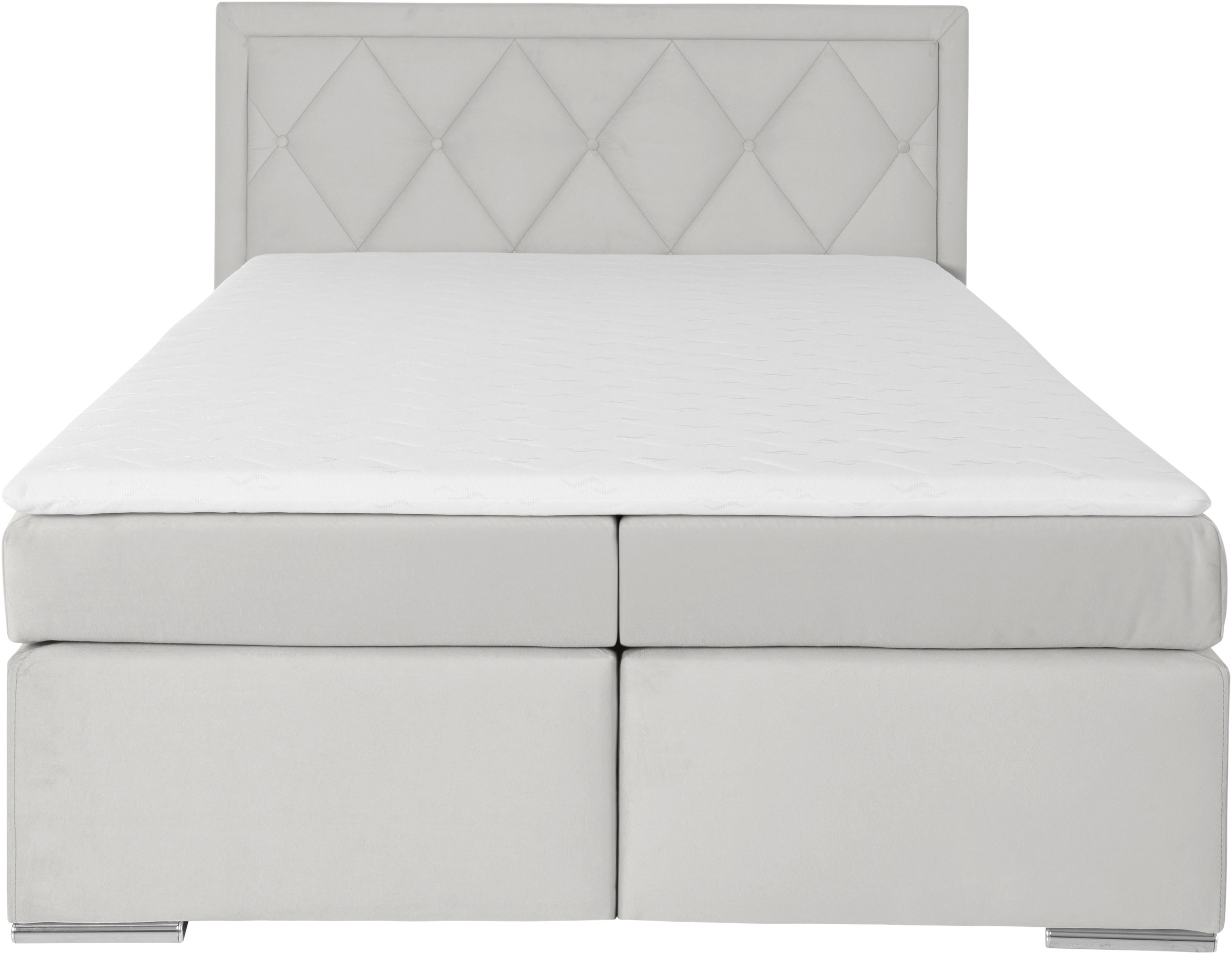 Leonique Boxbett »Alfie, Bestseller, wahlweise mit Bettkasten«, mit Knopfheftung im Kopfteil, H2, H3 und H4 wählbar