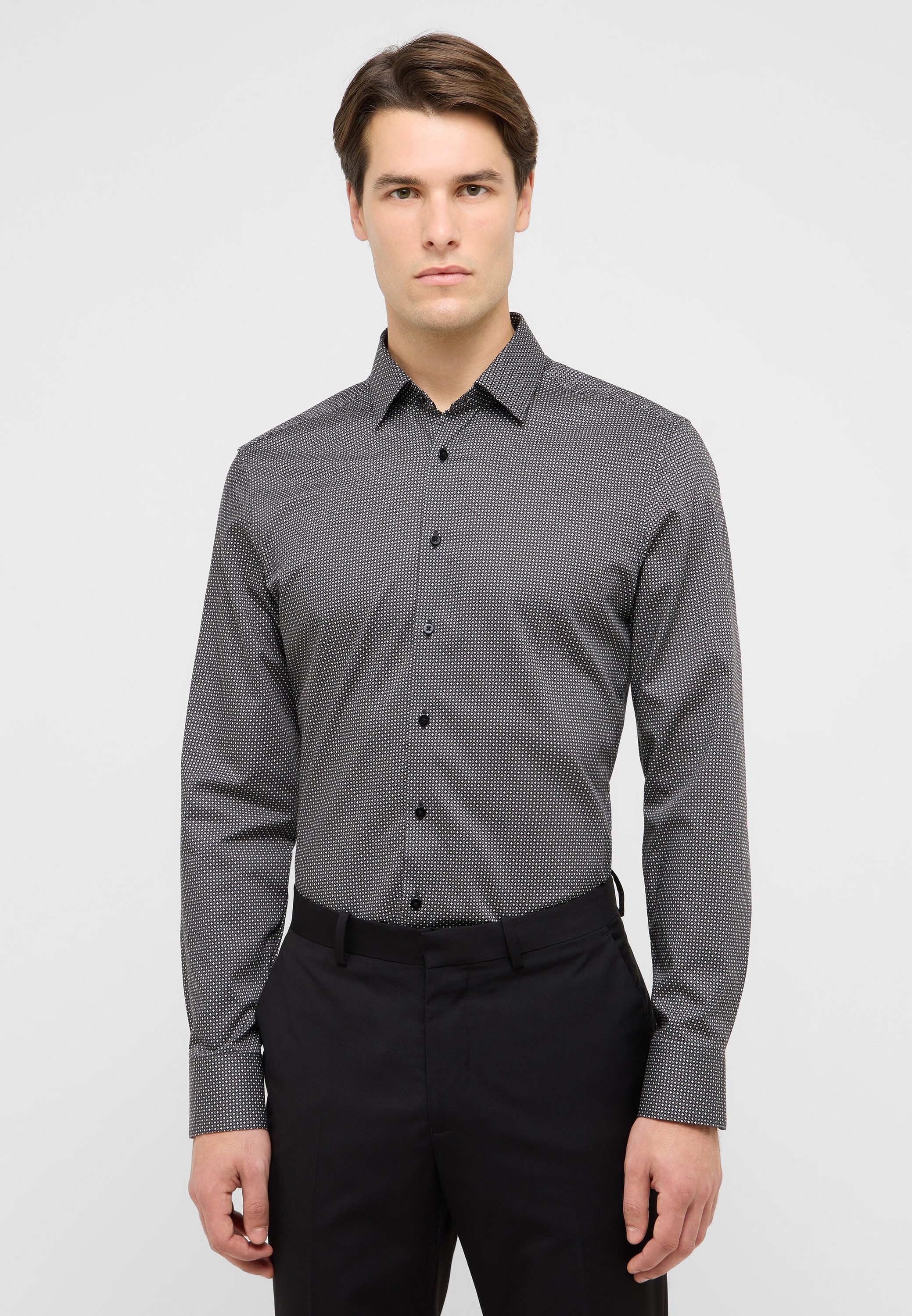 Eterna Langarmhemd "SLIM FIT" NON IRON (bügelfrei) günstig online kaufen