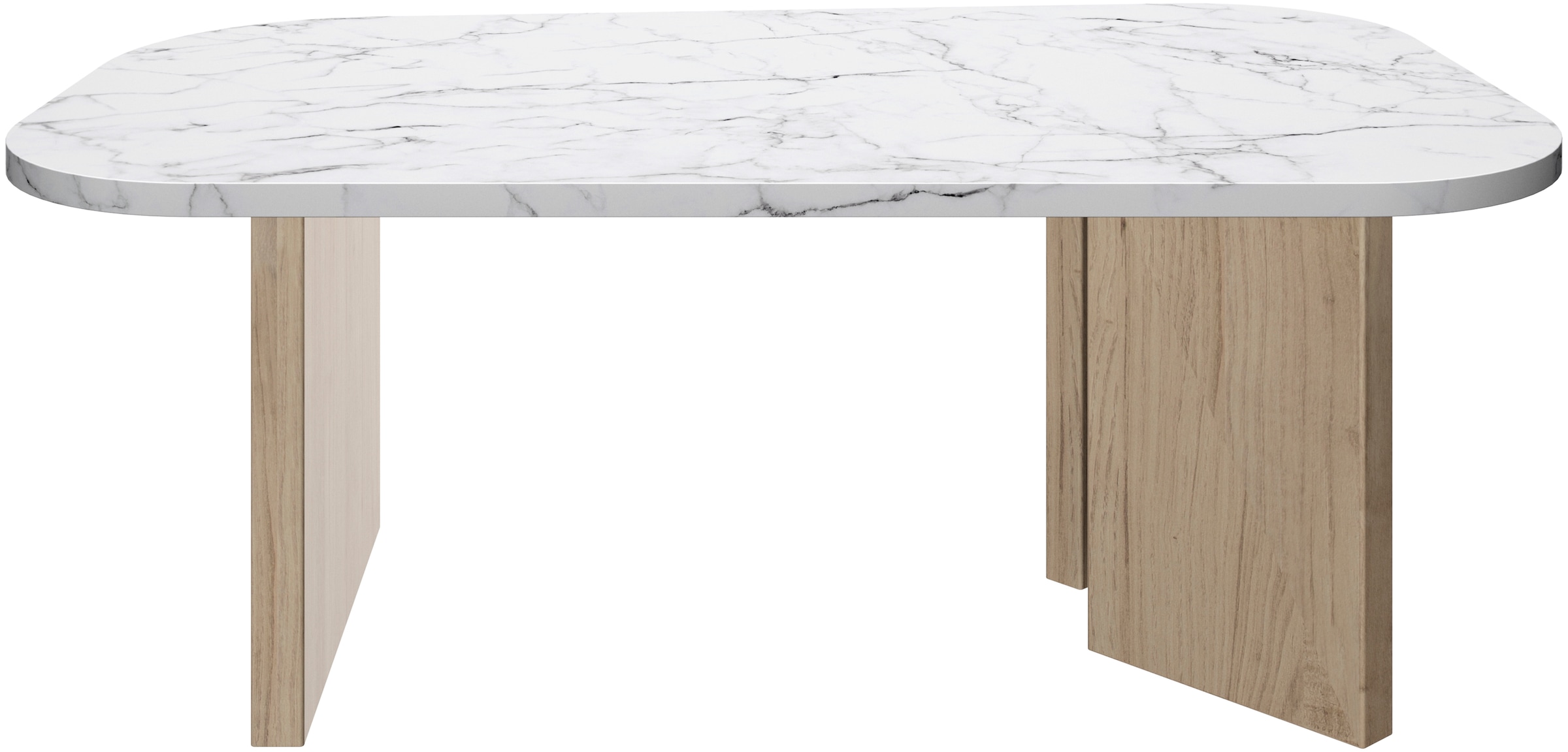 Gami Couchtisch »Quartz«, Couchtisch mit Marmor-optik Tischeplatte
