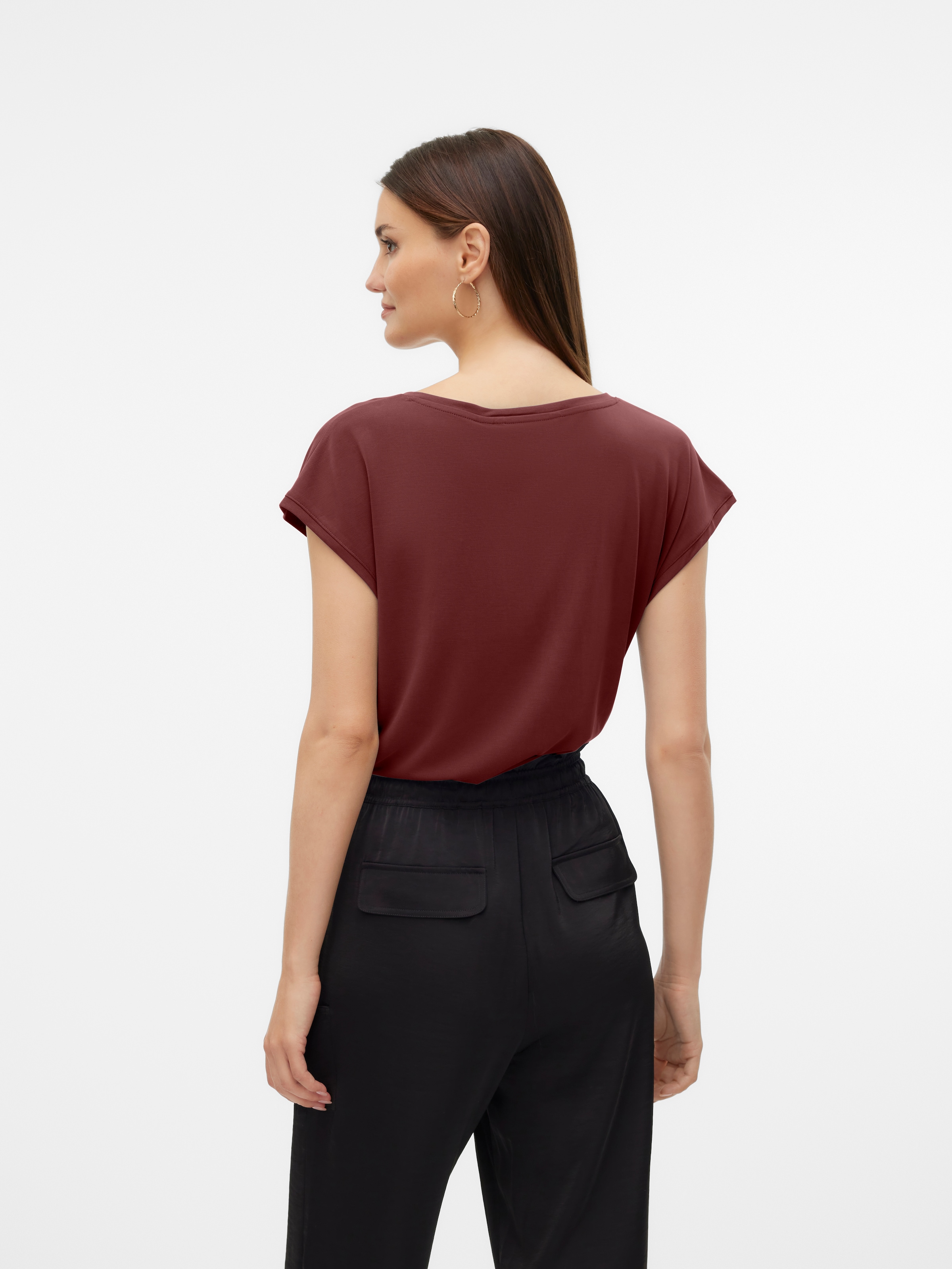 Vero Moda V-Shirt »VMFILLI SS V-NECK TEE GA NOOS«