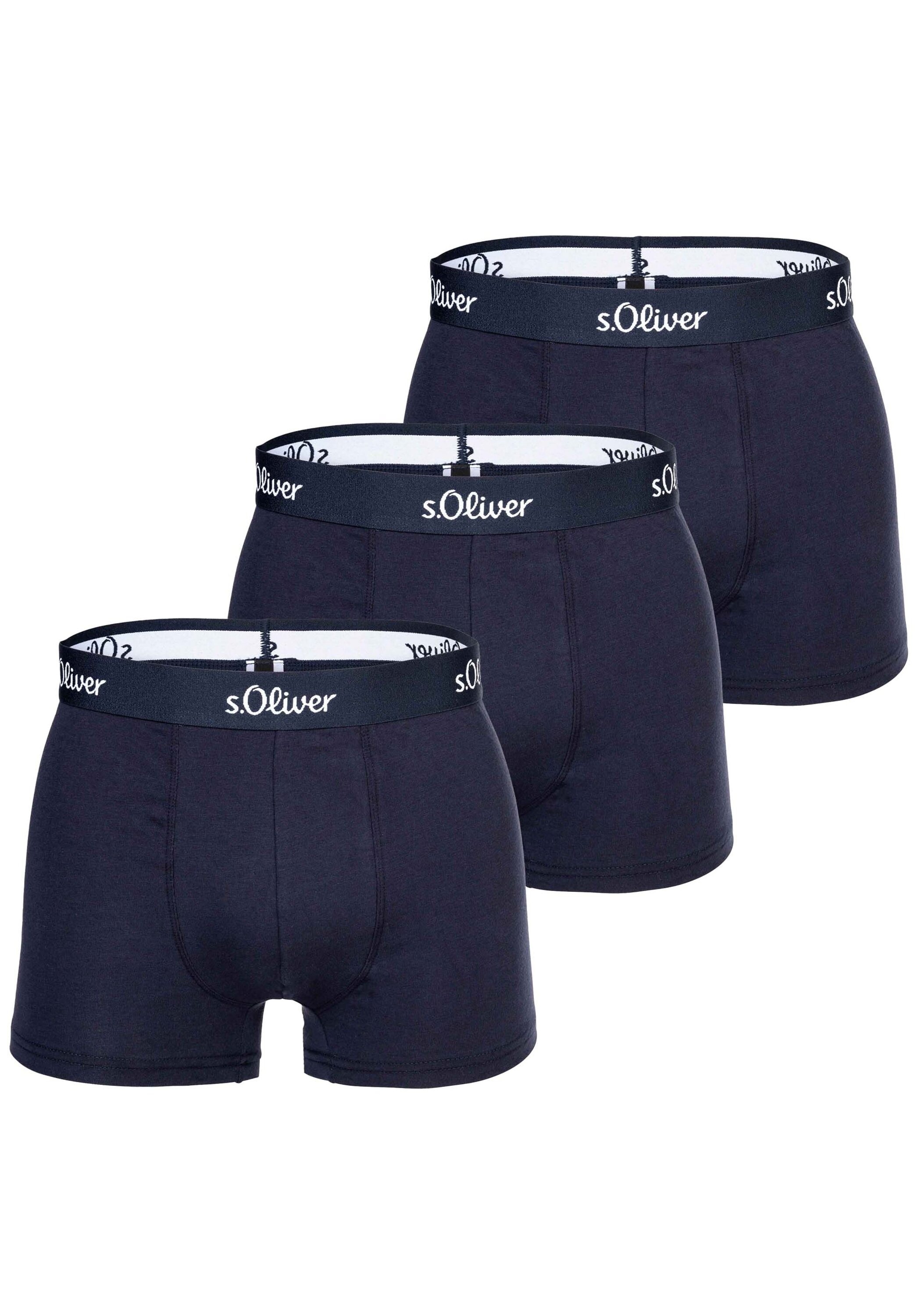 s.Oliver Boxershorts "Boxershort 3er Pack" günstig online kaufen