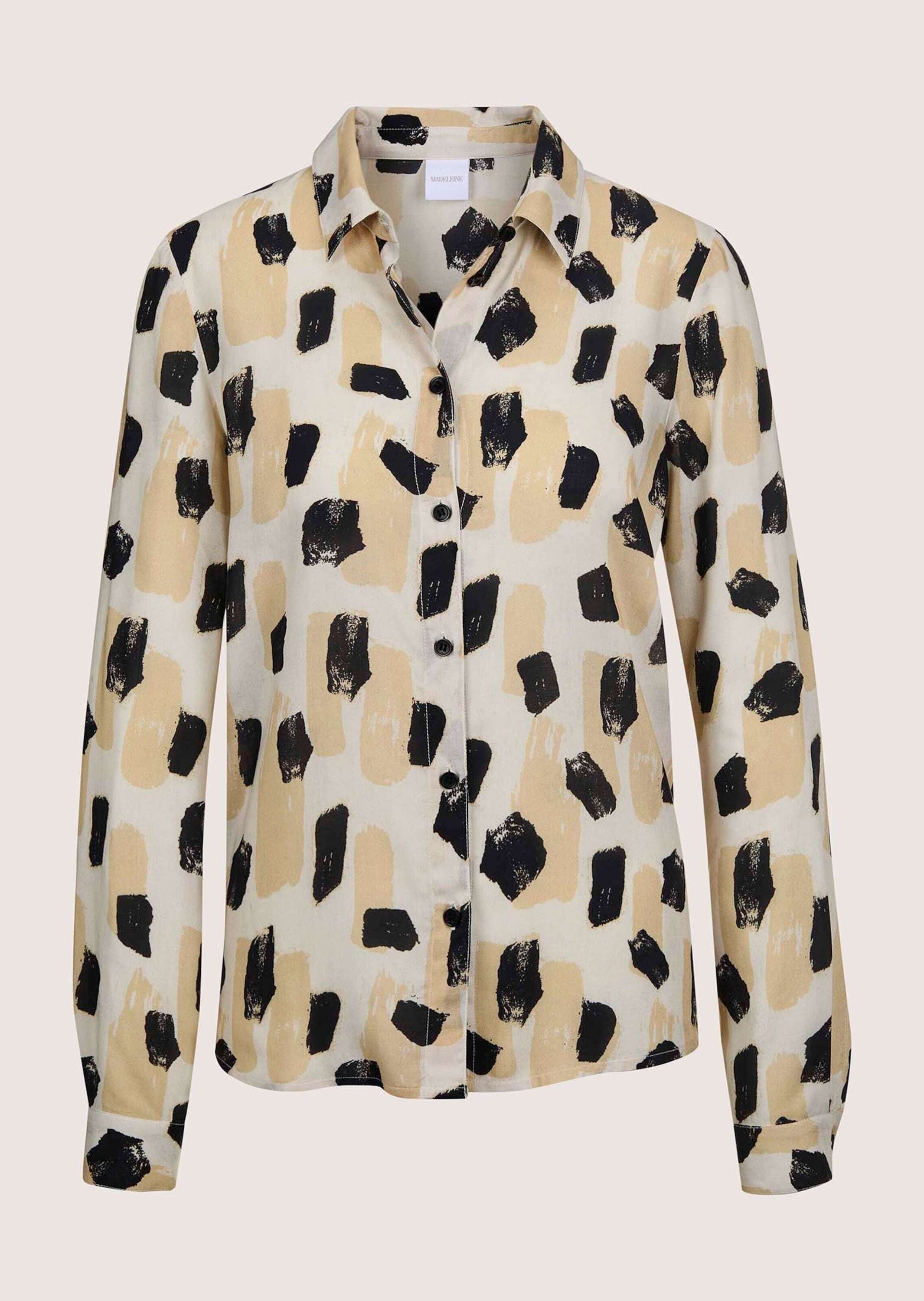 MADELEINE Langarmbluse "Druckbluse Bluse mit Unikat-Print" günstig online kaufen