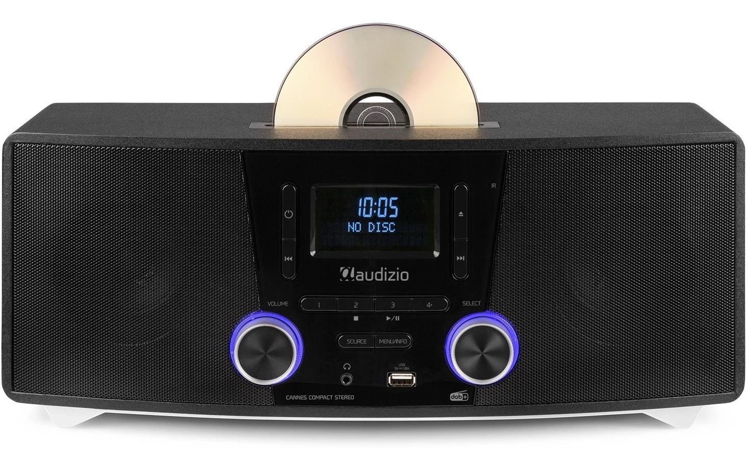 AUDIZIO Microanlage »Cannes« ( Digitalradio (DAB+) | FM-Tuner )