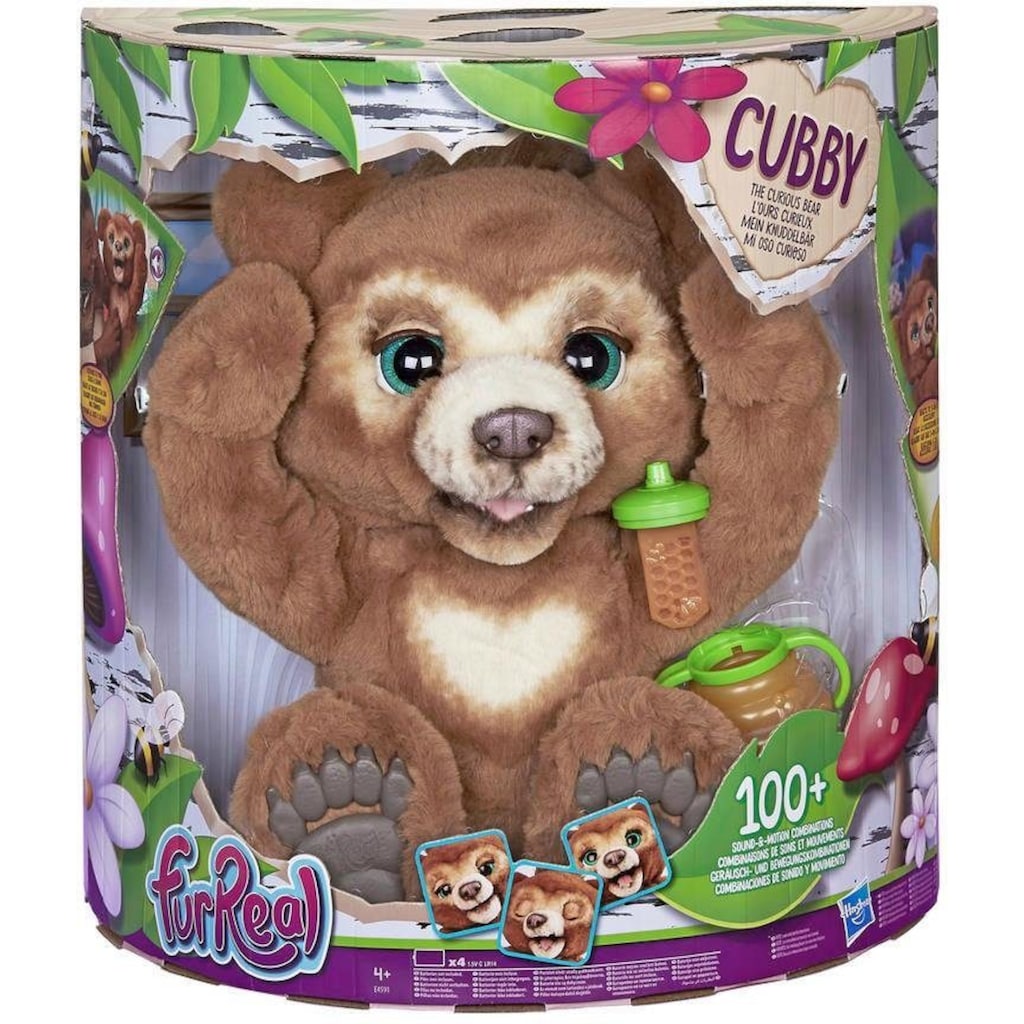 Hasbro Kuscheltier »furReal Cubby, mein Knuddelbär«