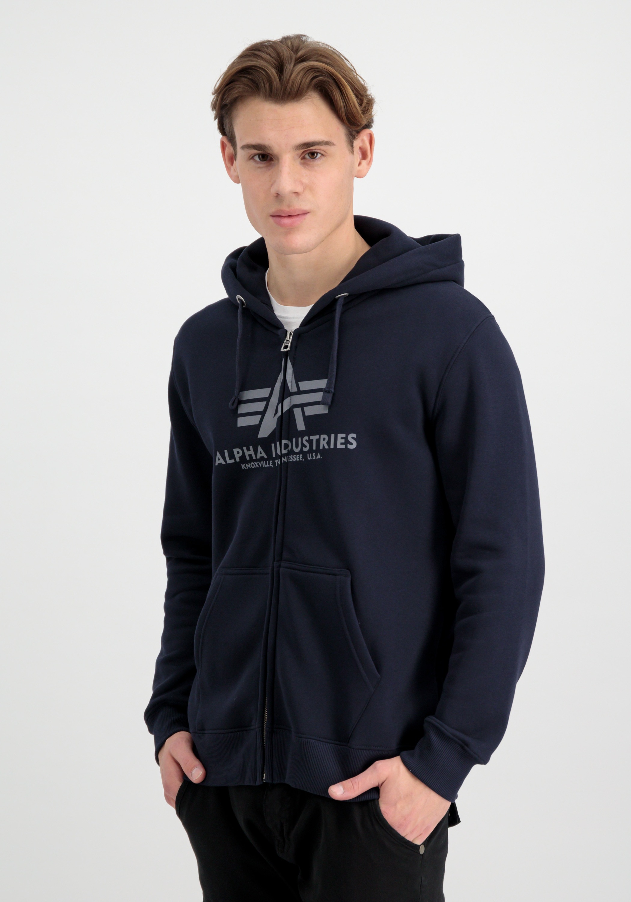 Alpha Industries »Basic Zip Hoodie BL«
