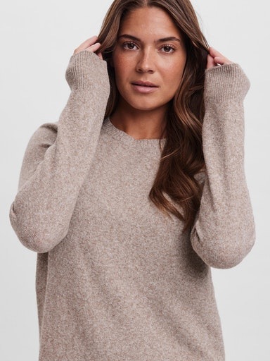 Vero Moda "VMDOFFY LS O-NECK DRESS GA NOOS" günstig online kaufen