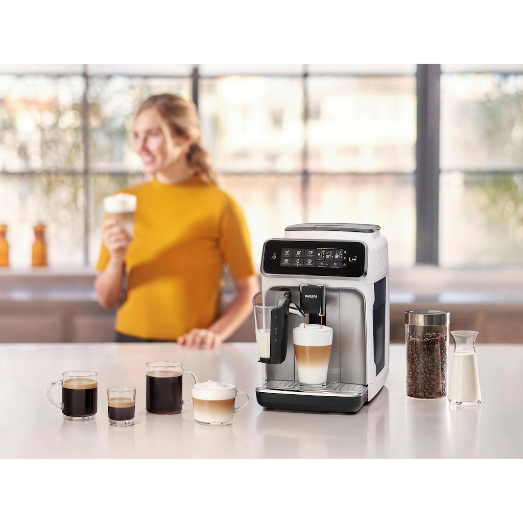Philips Kaffeevollautomat »3200 Serie EP3243/70 LatteGo, weiß«