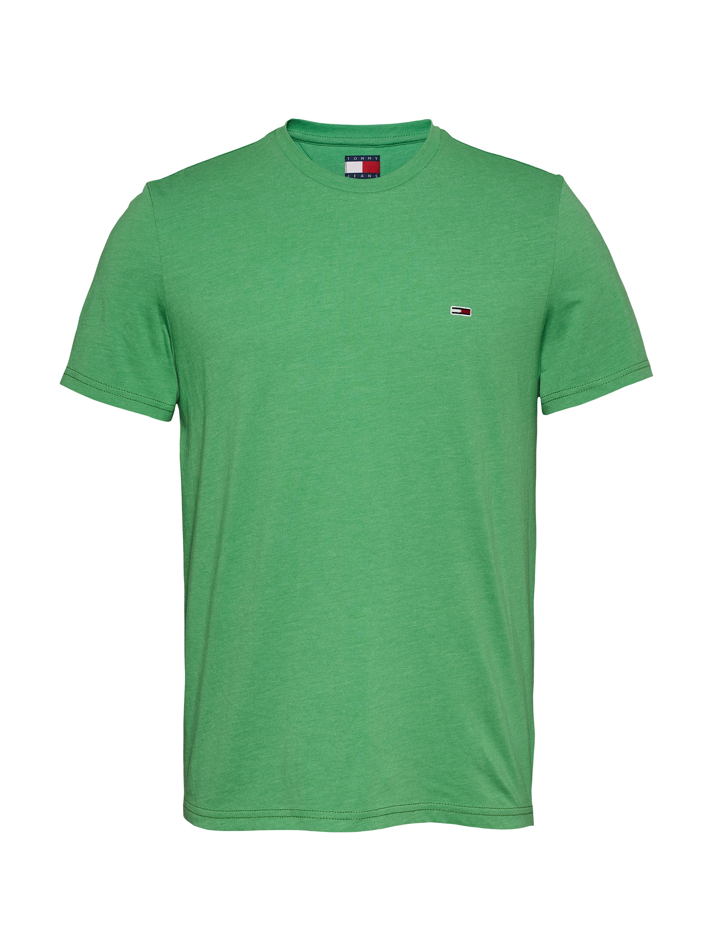 Tommy Jeans T-Shirt »TJM XSLIM JASPE HTR TEE EXT«, Mit Rundhalsausschnitt