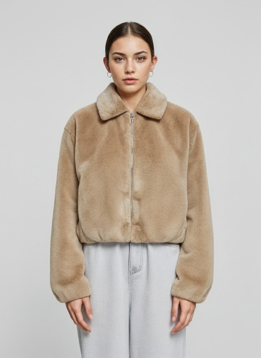 ONLY Plüschjacke »ONLDANA LIFE FAUX FUR JACKET CC OTW« ohne Kapuze