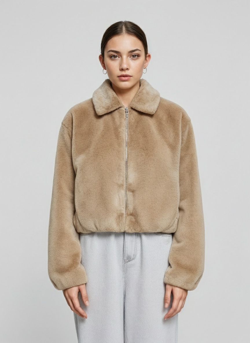 ONLY Plüschjacke "ONLDANA LIFE FAUX FUR JACKET CC OTW" ohne Kapuze günstig online kaufen