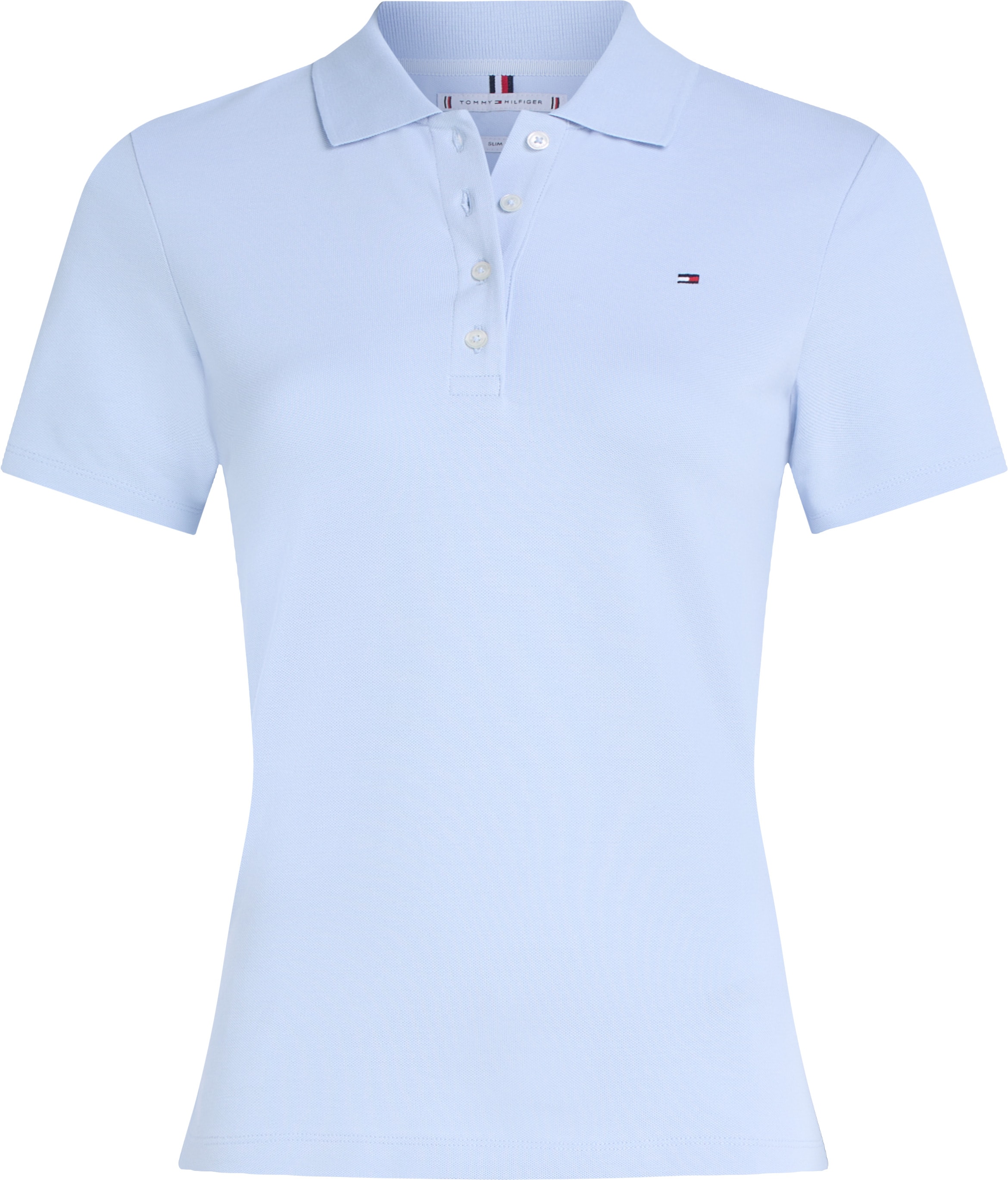Tommy Hilfiger Poloshirt »1985 Slim Fit Pique Premium«, mit Logostickerei, mit Seitenschlitzen
