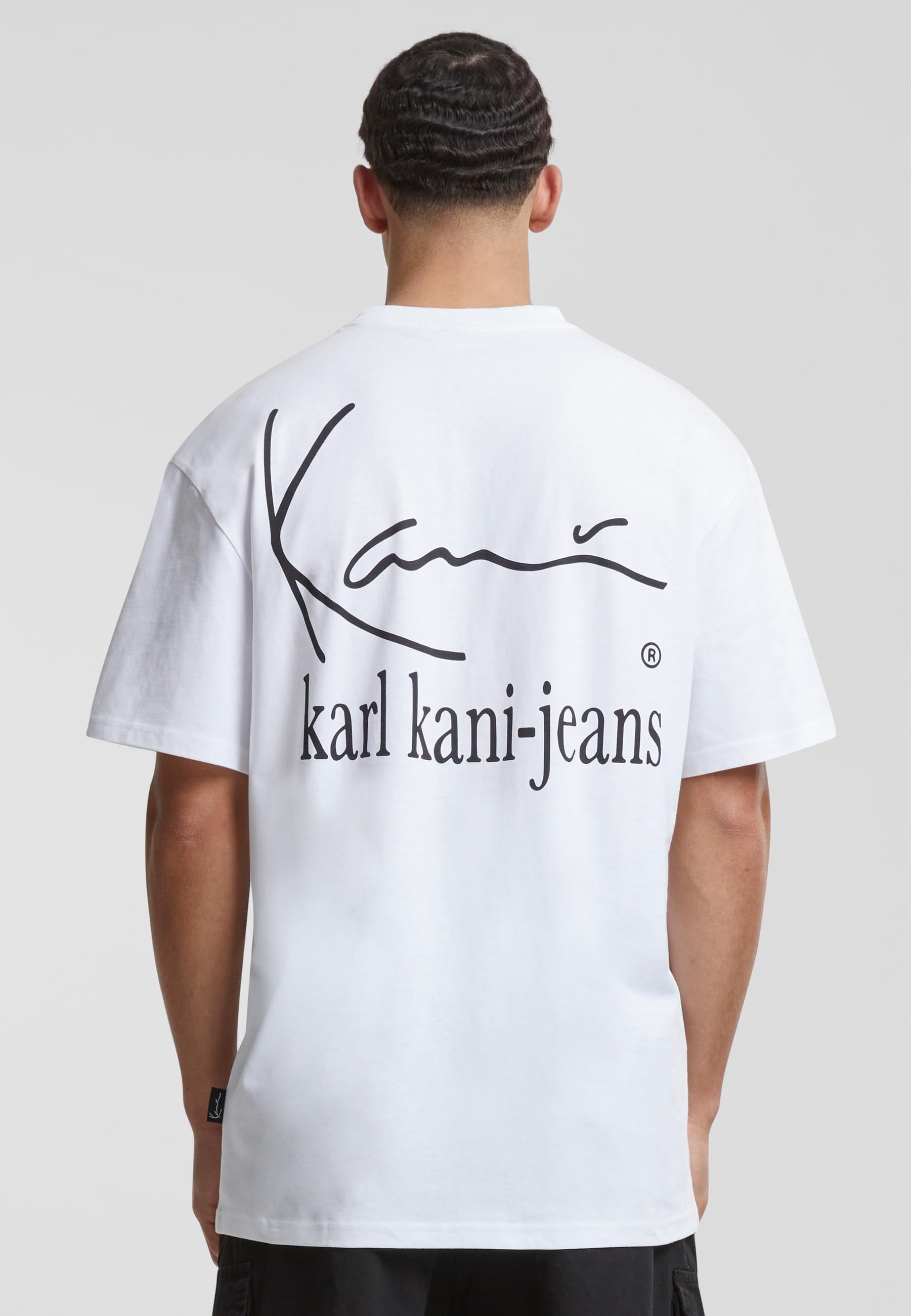 Karl Kani T-Shirt »Karl Kani Herren KU242-007-1 Tiny Signature Print Tee«, (1 tlg.)