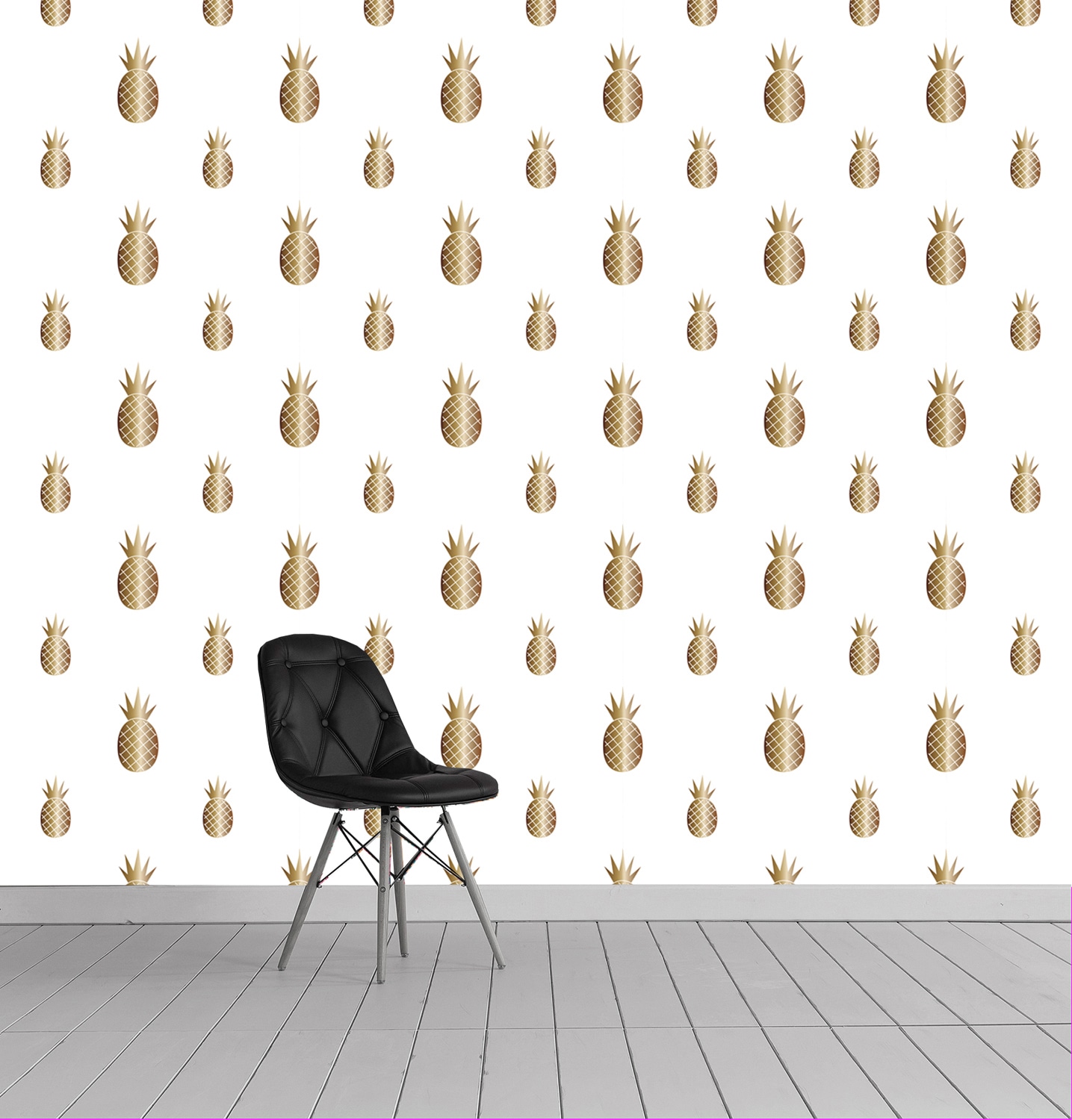 queence Vinyltapete »Sabrina«, bedruckt-tropisch, 90x250cm, selbstklebend, kinderleichte Anbringung, Sticker
