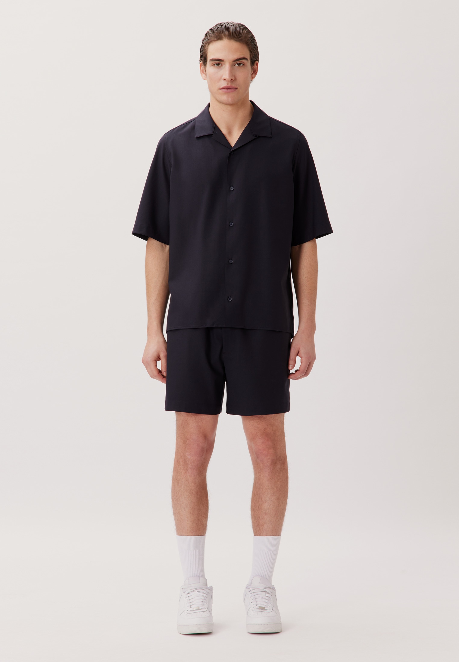 studio seidensticker "Studio" Regular 1/2 Reverskragen Uni günstig online kaufen