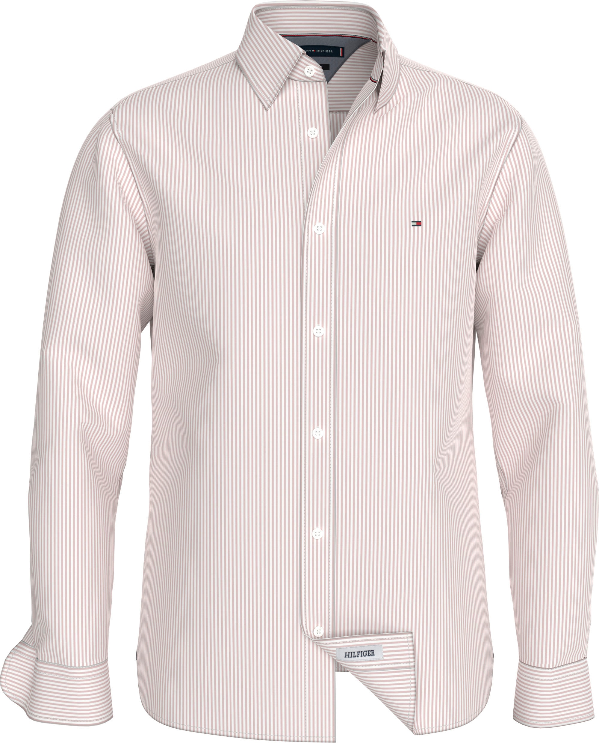 Tommy Hilfiger Businesshemd »NAT. SOFT EASY STRIPE RF SHIRT«