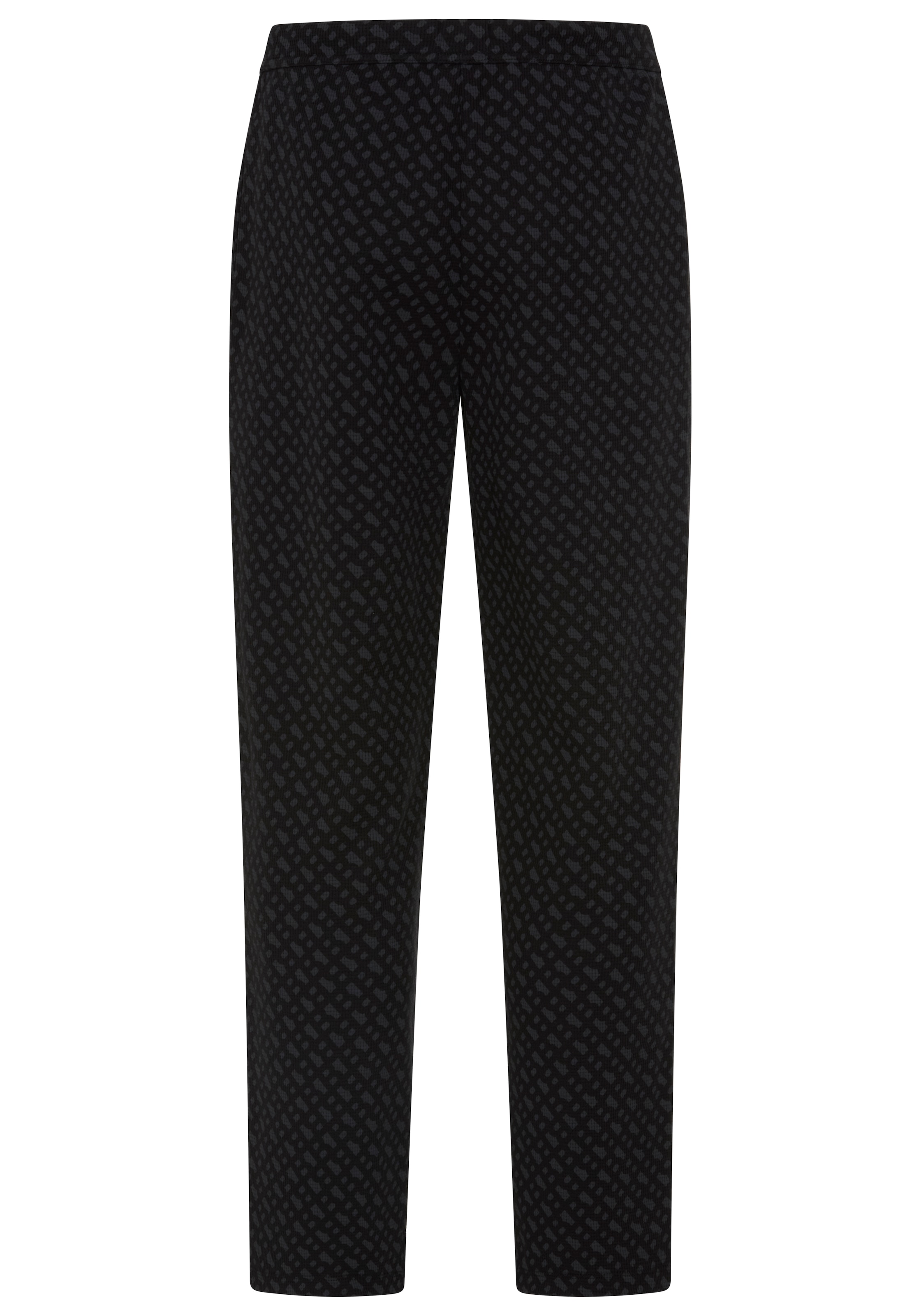 BOSS Pyjamahose »Waffle AOP Pants«  elastischer Bund mit Kordel, Seitentaschen, Allover-Druck
