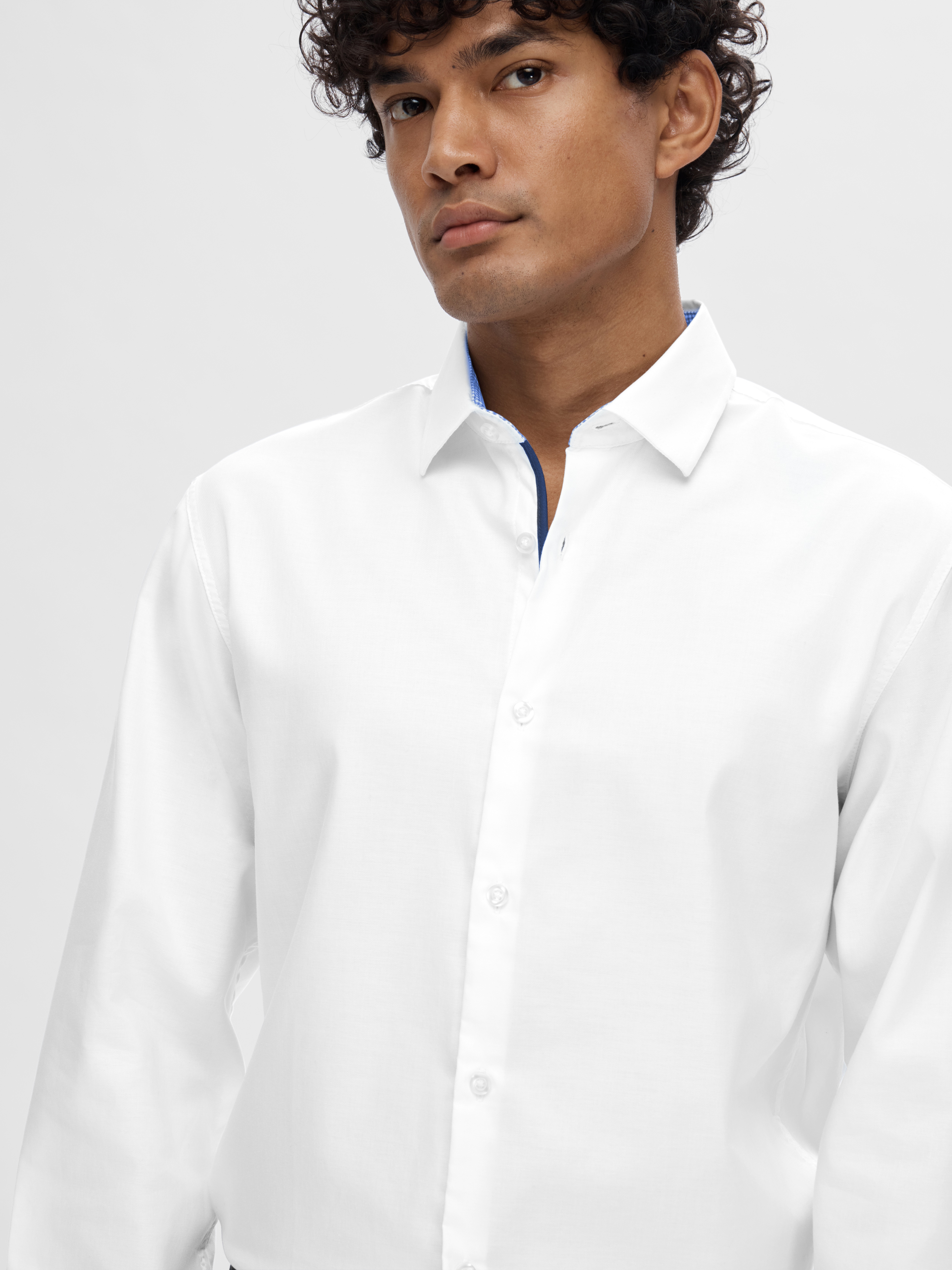 Thumbnail - SELECTED HOMME Langarmhemd "SLHSLIMZARK LS SHIRT"