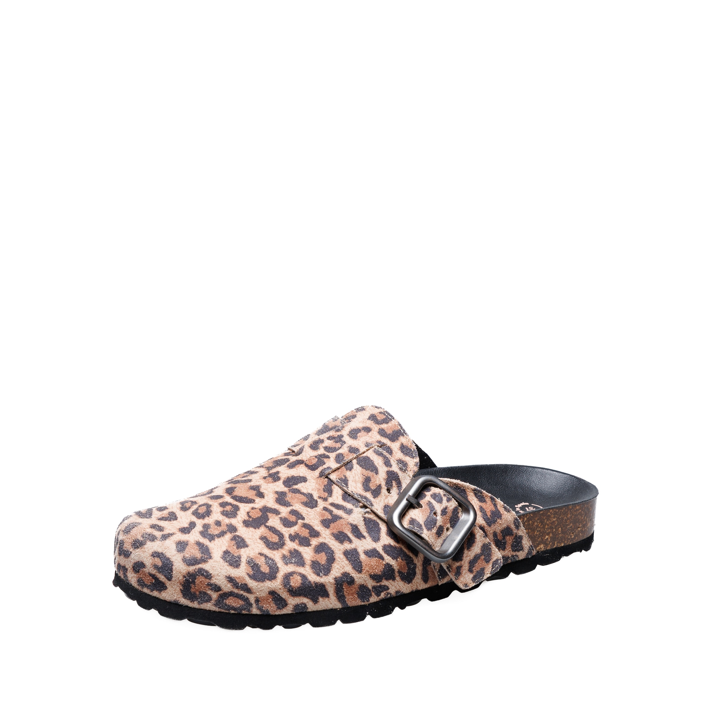 VERBENAS Clog Hausschuh, Sommerschuh im Leo-Look günstig online kaufen