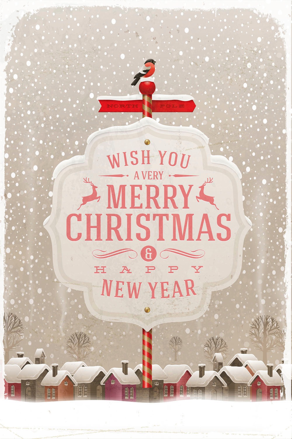 queence Metallbild "Very Merry Christmas" Schneeflocken  Schriftzug  Schrif günstig online kaufen