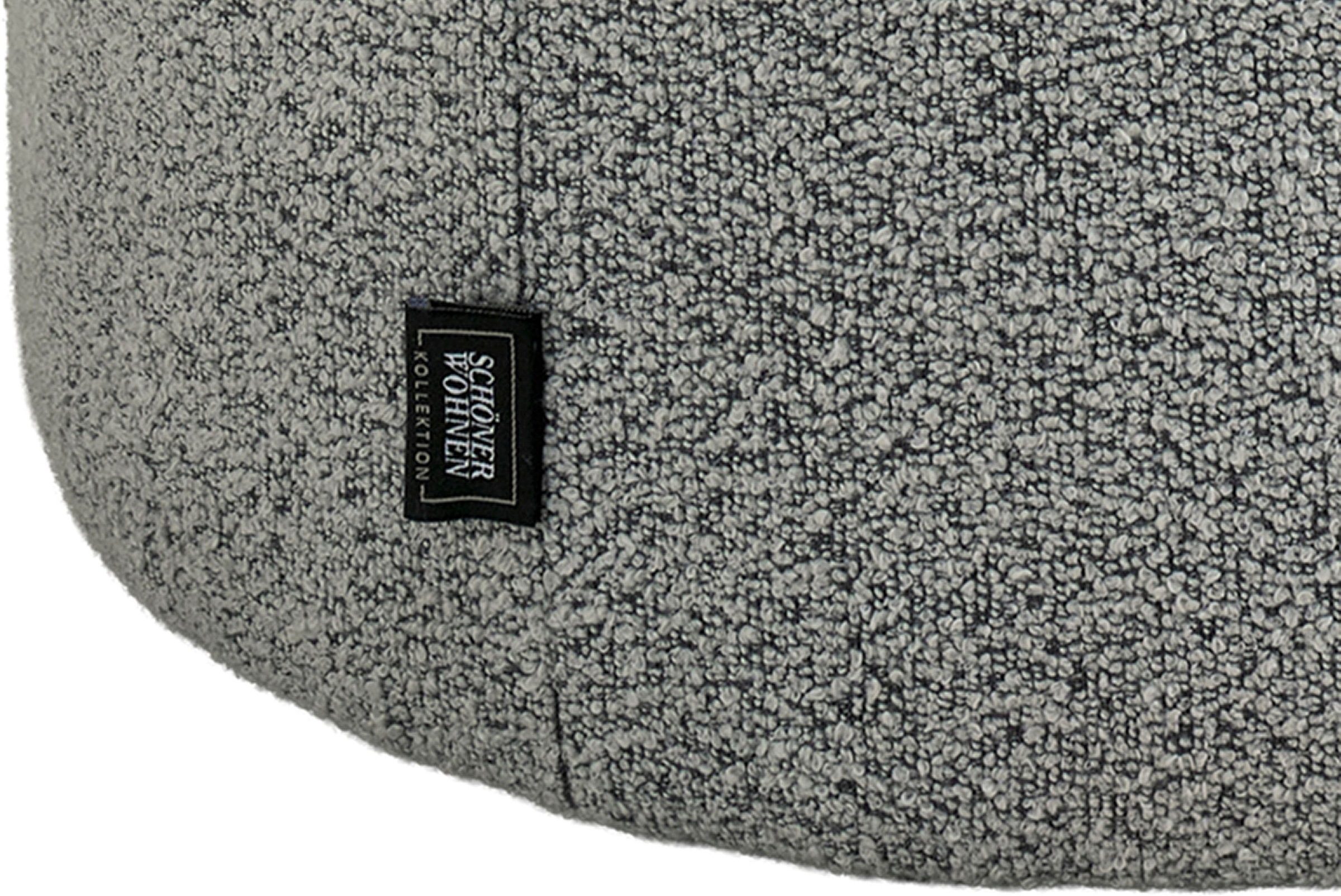 SCHÖNER WOHNEN-Kollektion Polsterhocker »ALVIK« 1 Stk. tlg. Bezug Bouclé, ideal als Ergänzung zu MOLDE und TROMS
