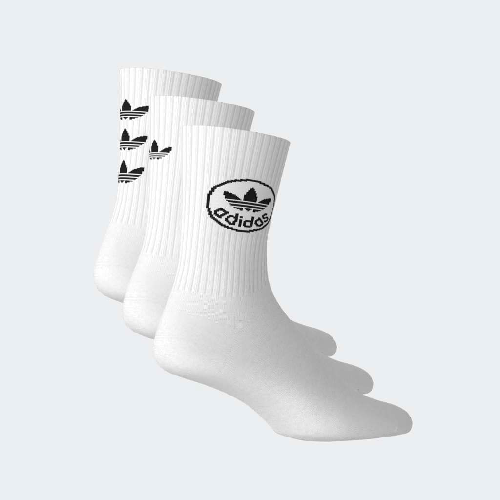 adidas Originals Sportsocken »TREFOILS CREW, 3 PAAR« 3 Paar tlg.