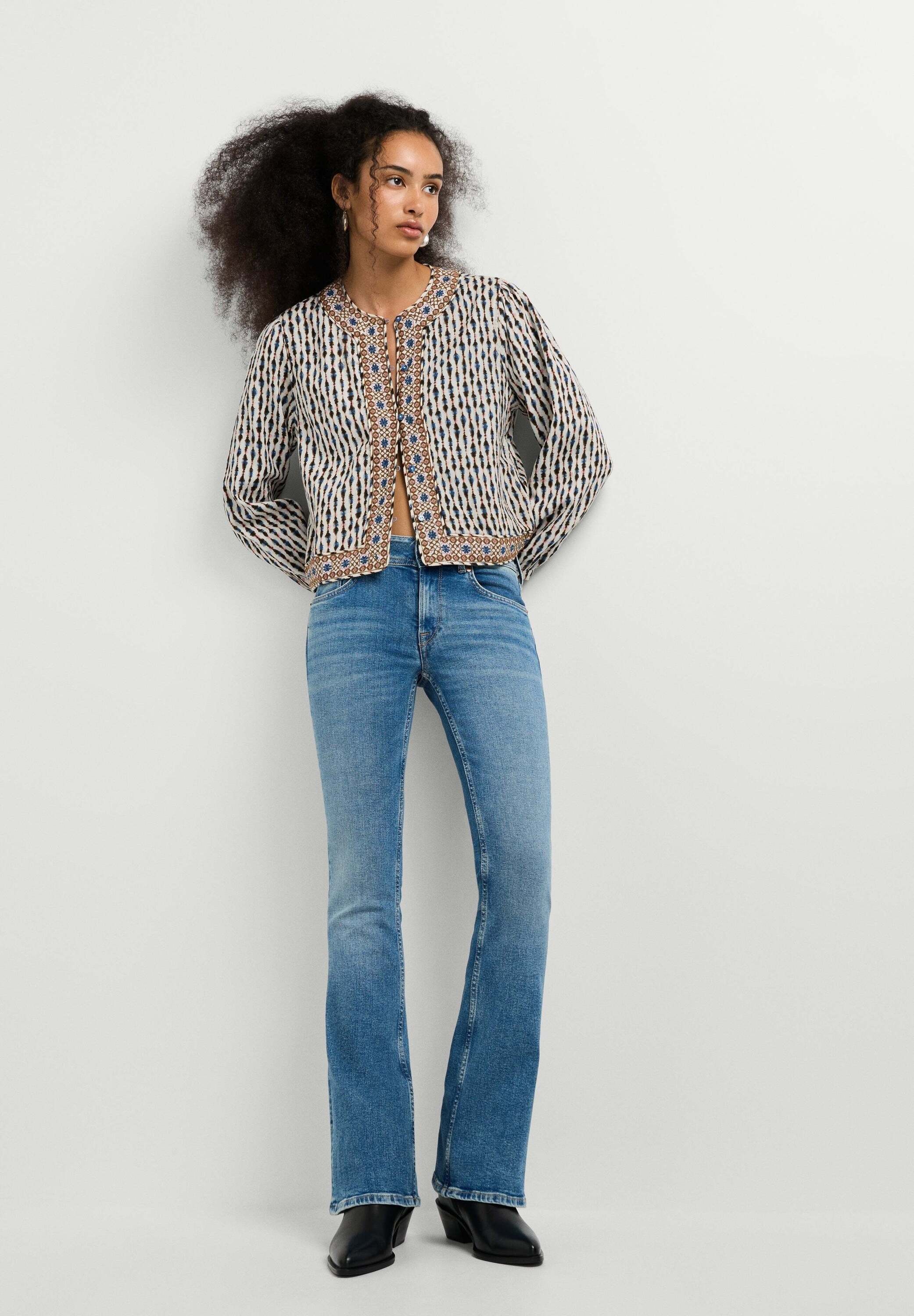 Pepe Jeans Slim-fit-Jeans "straight leg jeans FLARE LW PIMLICO"