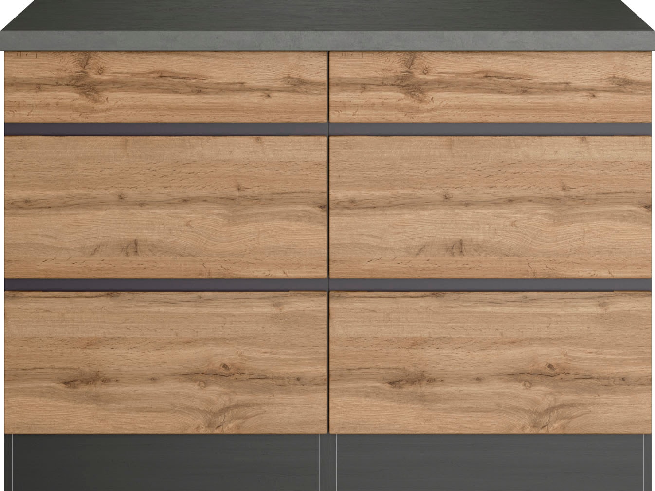 KOCHSTATION "KS-Riesa" Breite 120 cm, MDF-Fronten