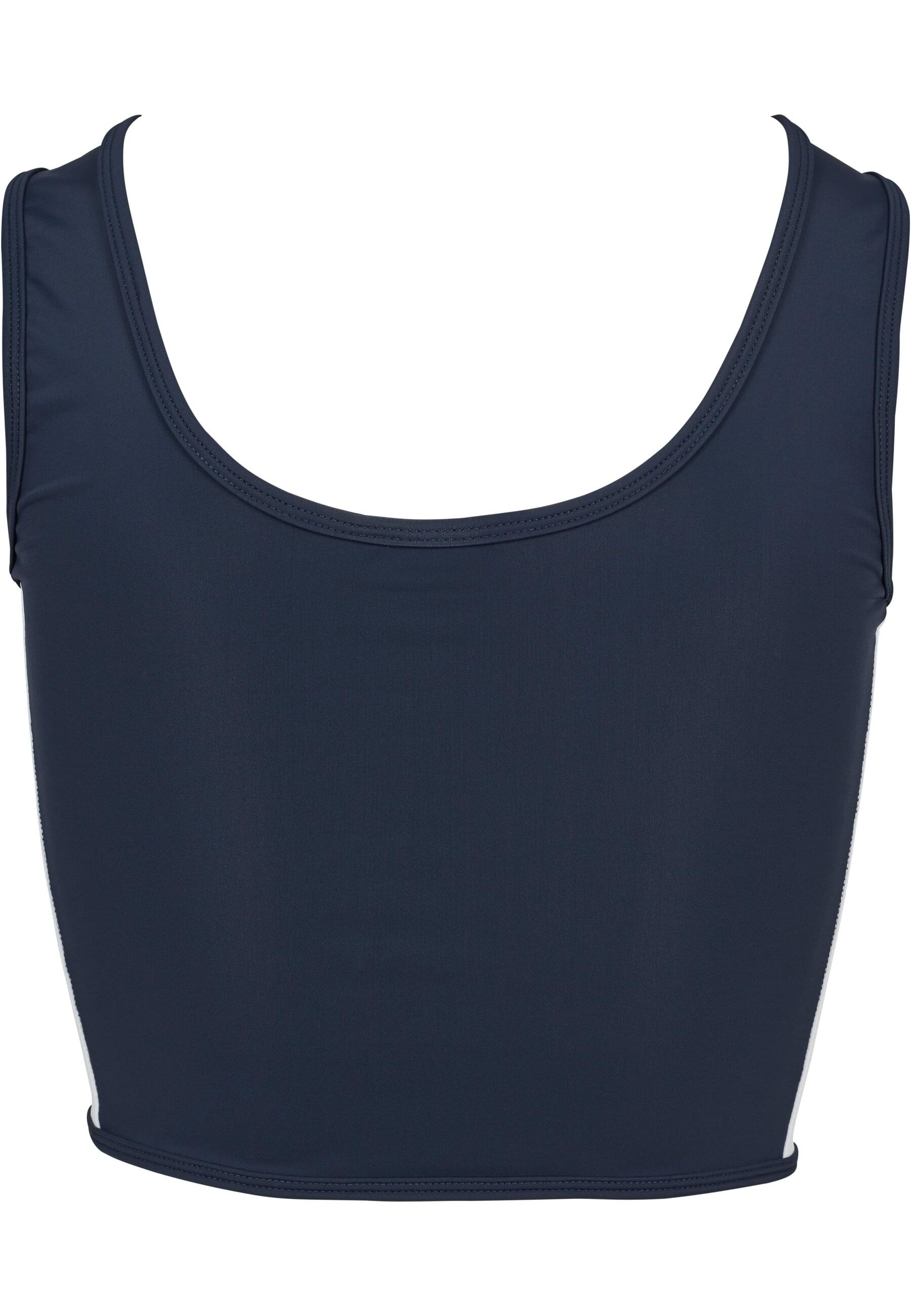 URBAN CLASSICS Muskelshirt "Urban Classics Damen Ladies Side Stripe Cropped günstig online kaufen