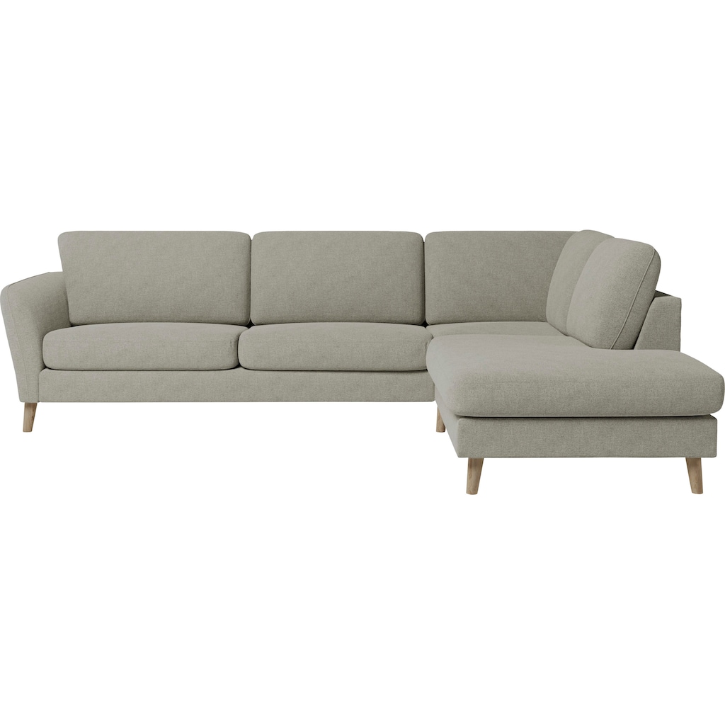 Home affaire Ecksofa »MARSEILLE 278/202 cm, Ottomane rechts/links wählbar«