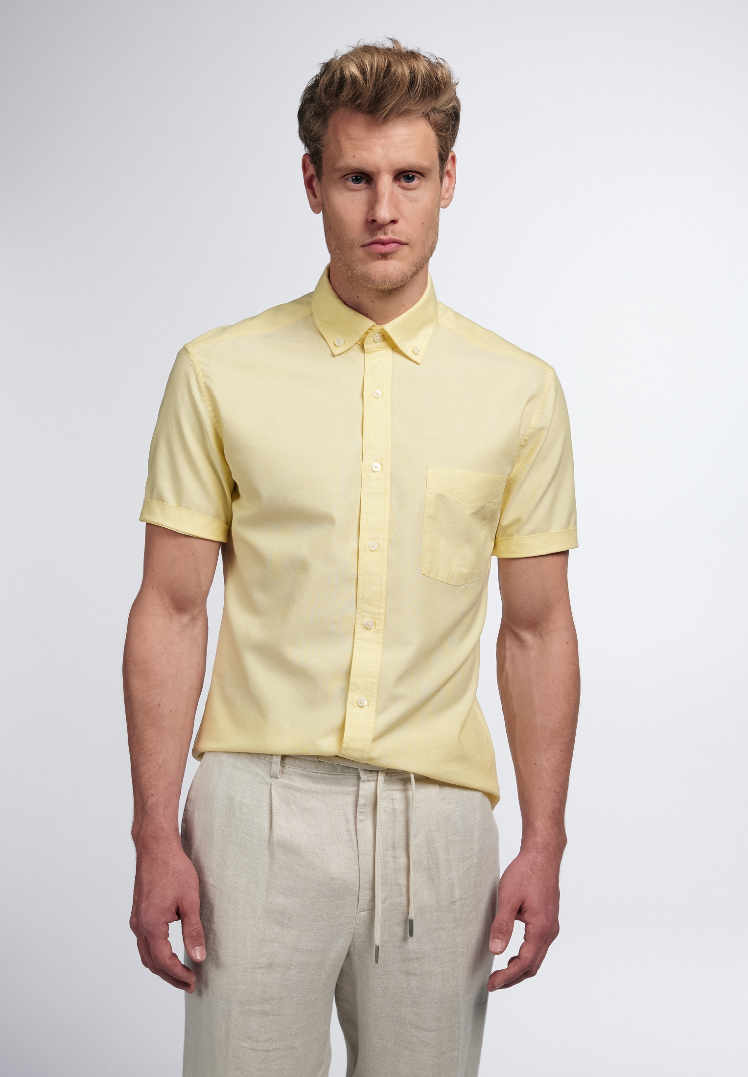 Eterna Kurzarmhemd "SLIM FIT", EASY IRON (bügelleicht) günstig online kaufen