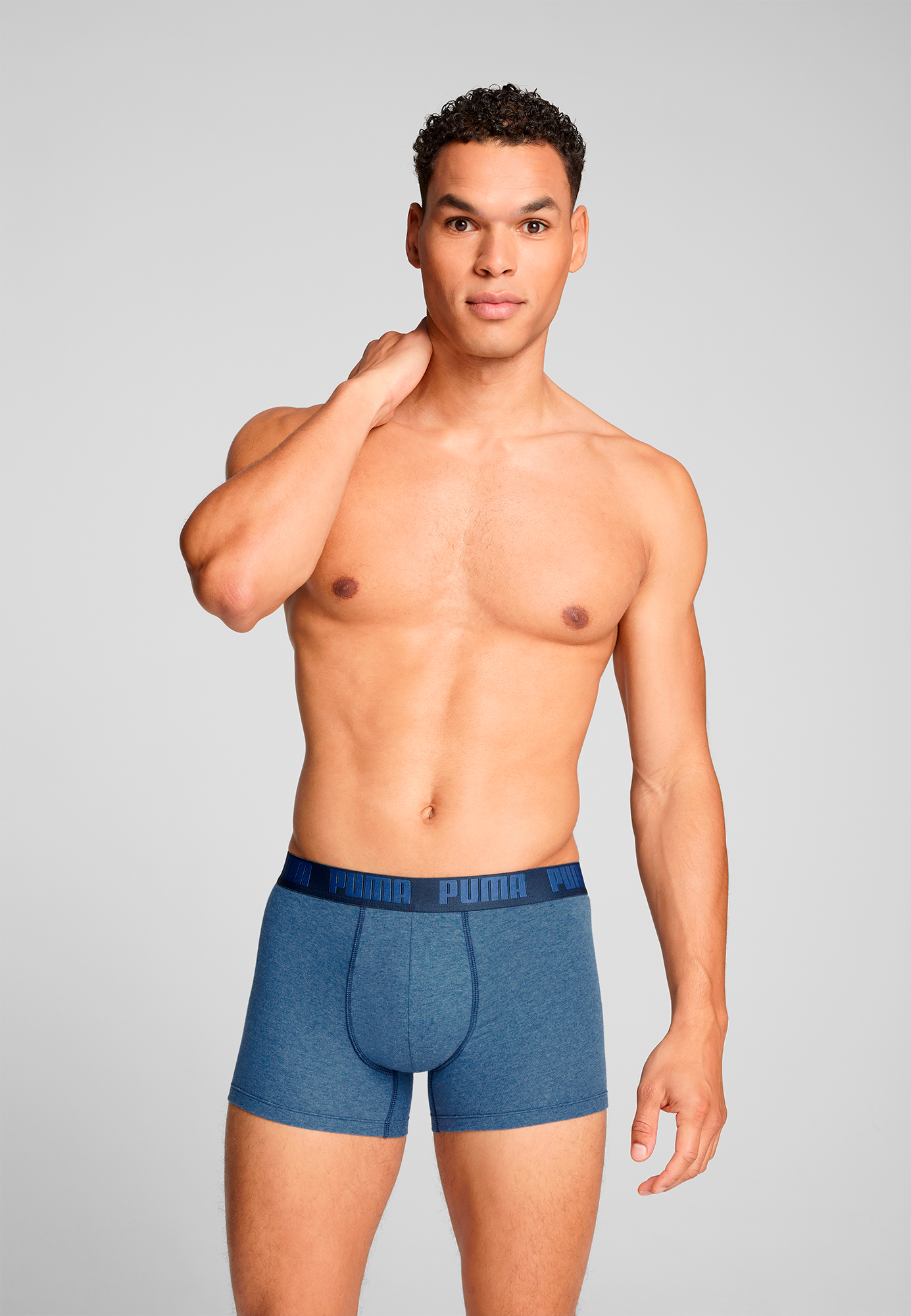 Thumbnail - PUMA Boxershorts "PUMA MEN EVERYDAY BASIC BOXERS 2P", 2er Packer Packung, mit Puma Webbund